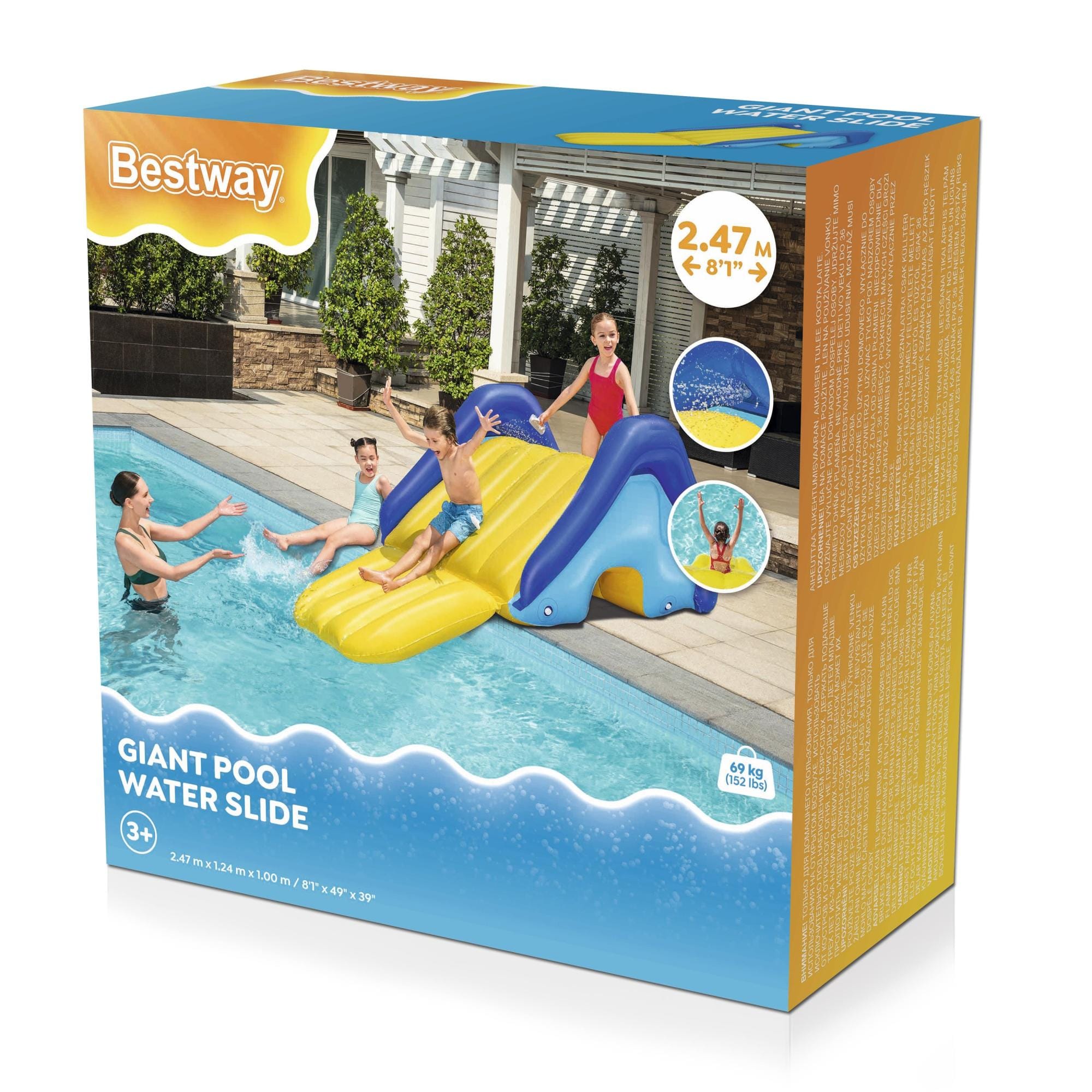 Giochi gonfiabili per bambini Scivolo gonfiabile per piscina Bestway 10
