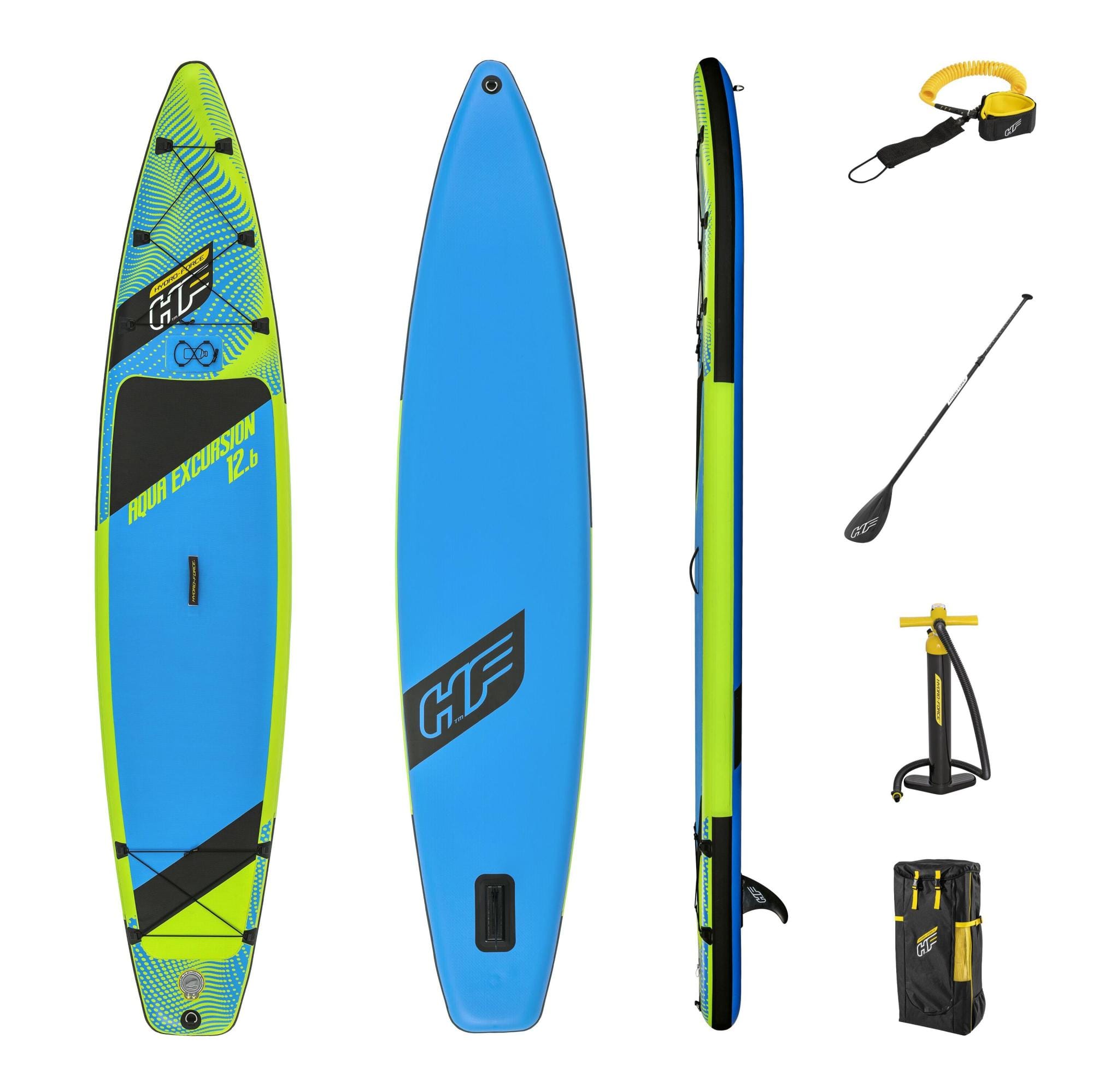 Sport Acquatici Tavola da SUP gonfiabile Aqua Excursion da 381x79x15 cm Bestway 1