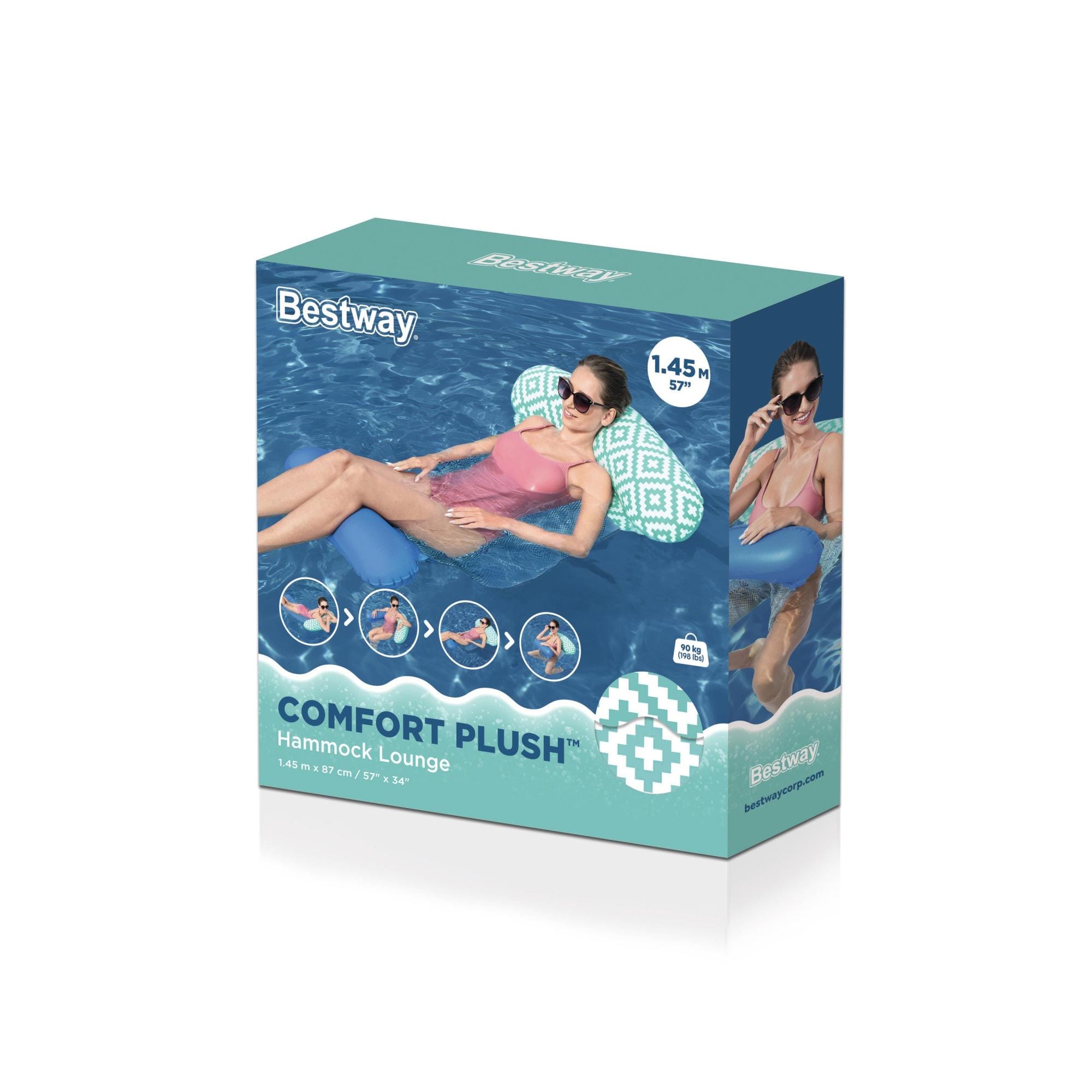 Gonfiabili mare per adulti Materassino gonfiabile Comfort Cush Bestway 8