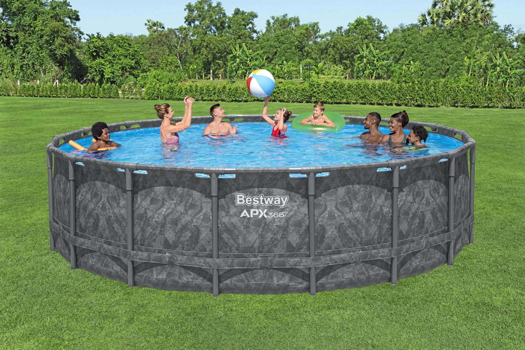 Piscine fuori terra Piscina base struttura e liner APX 365 da 549x132 cm Bestway 3