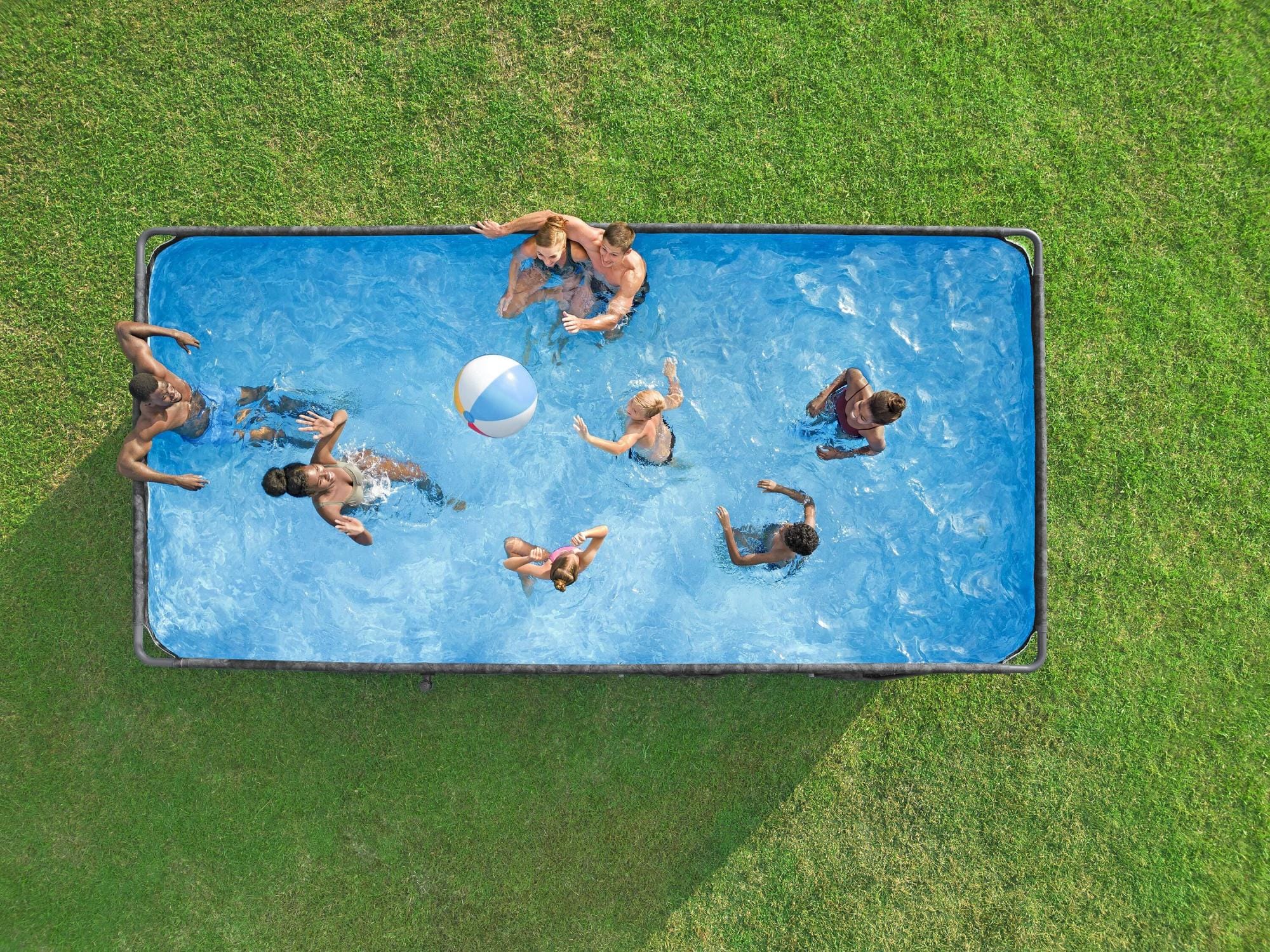 Piscine fuori terra Piscina base struttura e liner APX 365 da 549x274x132 cm Bestway 6