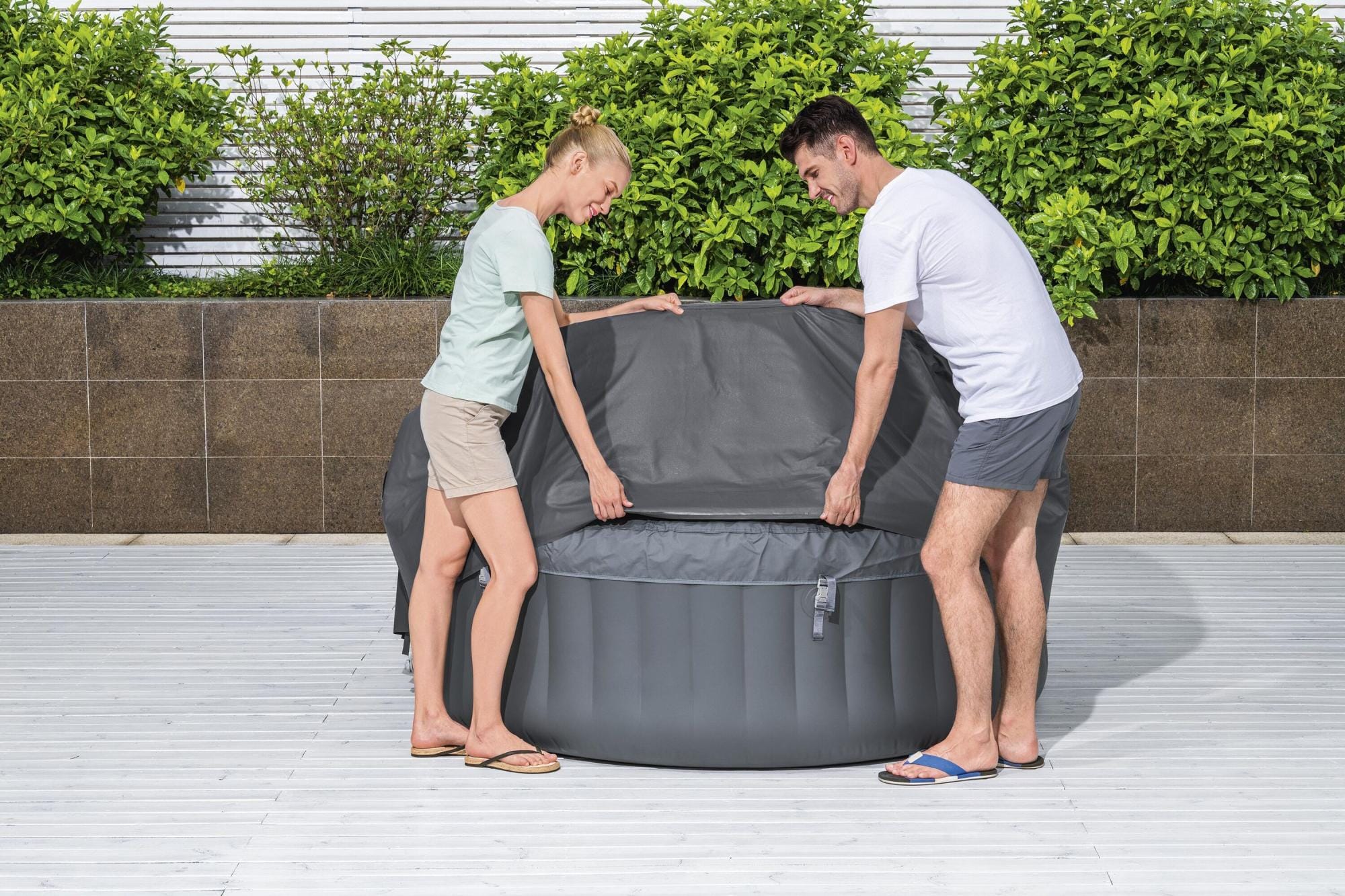 Coperture e Tappetini Copertura EnergySense per idromassaggio rotondo da 180 cm Bestway 1