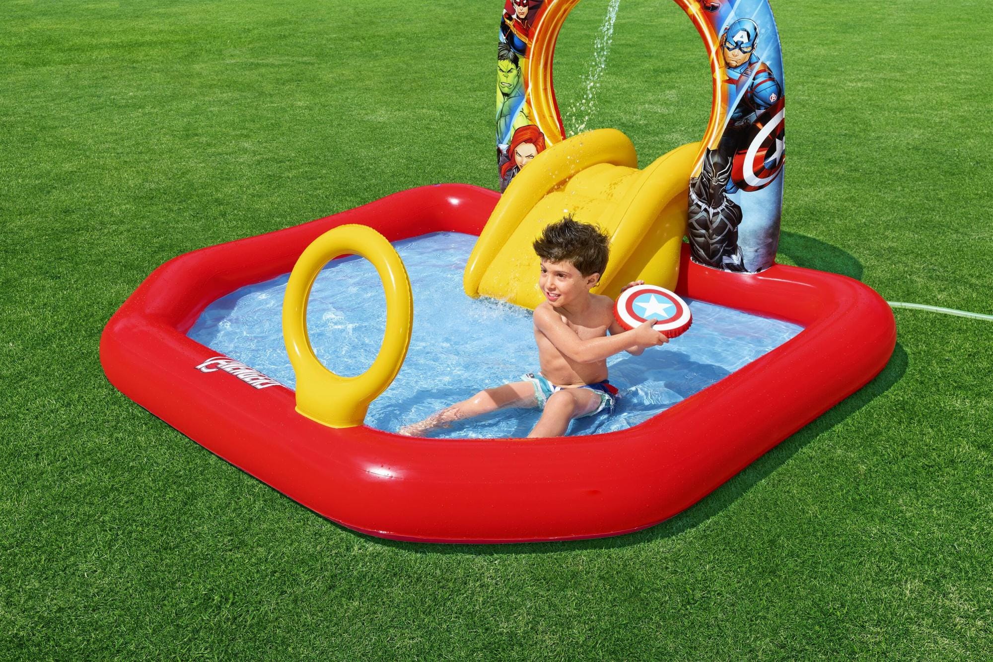 Giochi gonfiabili per bambini Playcenter gonfiabile Avengers Bestway 3