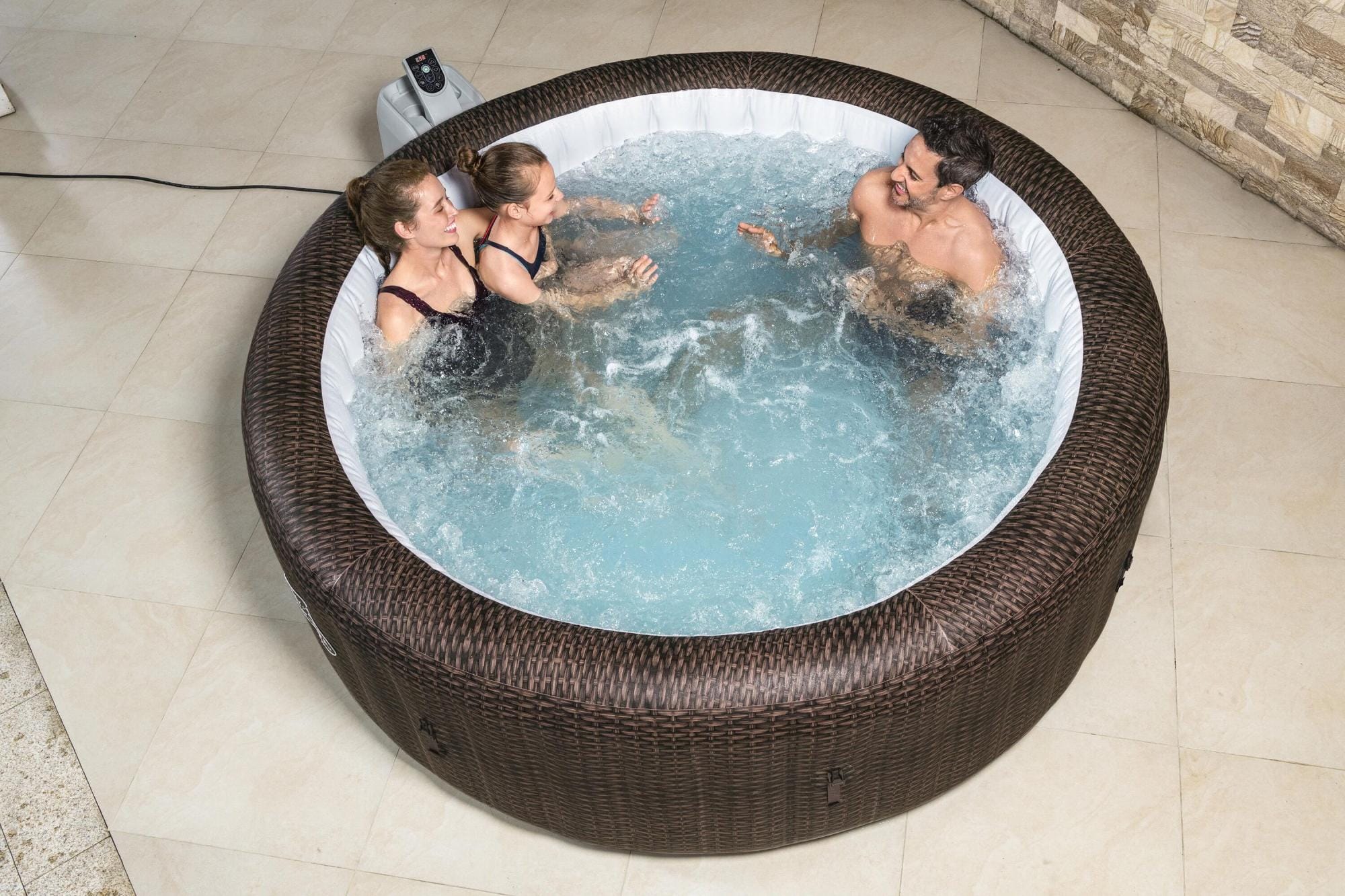 Idromassaggi gonfiabili Lay-Z-Spa Idromassaggio gonfiabile Lay-Z-Spa St. Moritz AirJet 5-7 persone con app Bestway 1