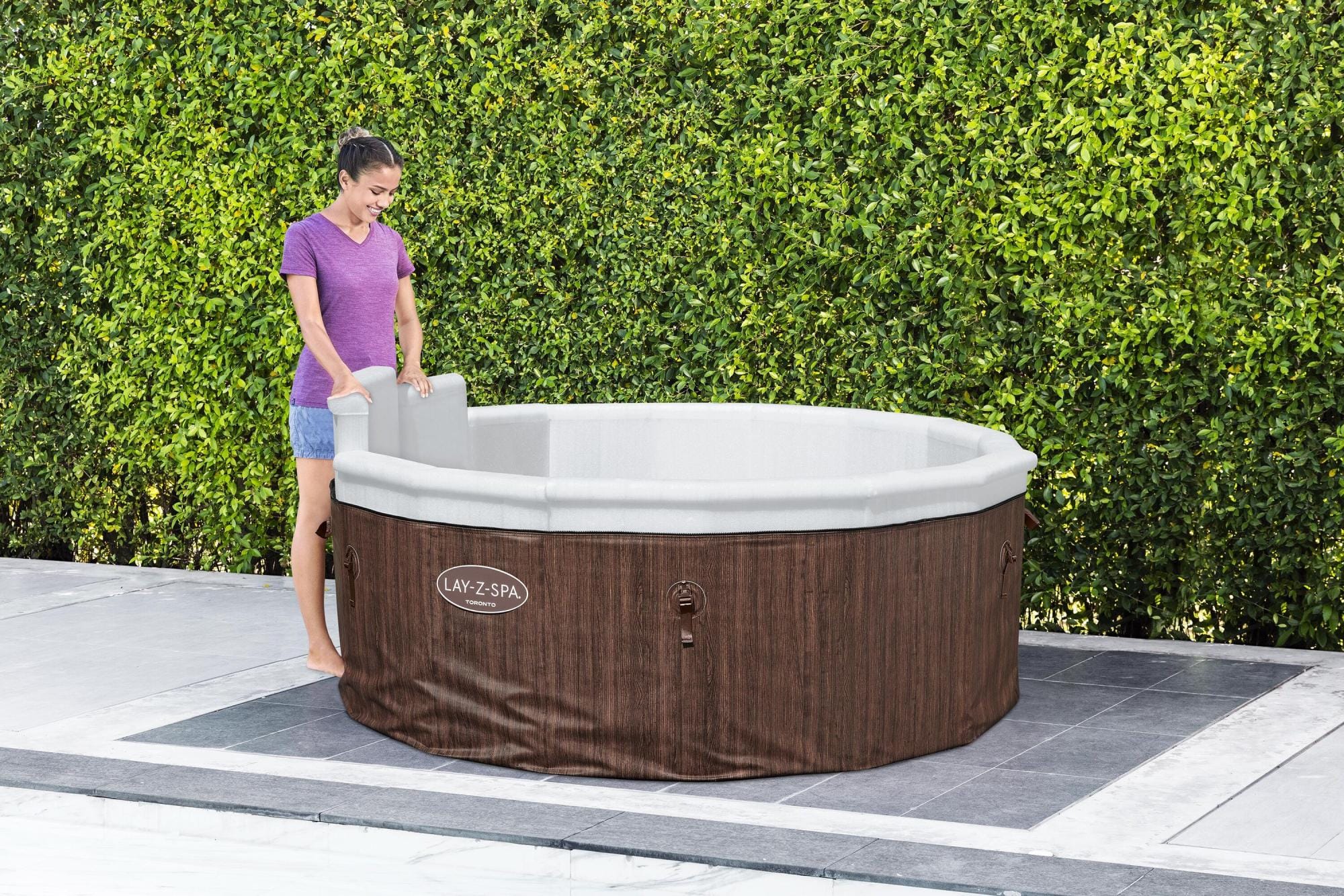 Idromassaggi gonfiabili Lay-Z-Spa Idromassaggio semirigido Lay-Z-Spa Toronto AirJet 5-7 persone Bestway 9