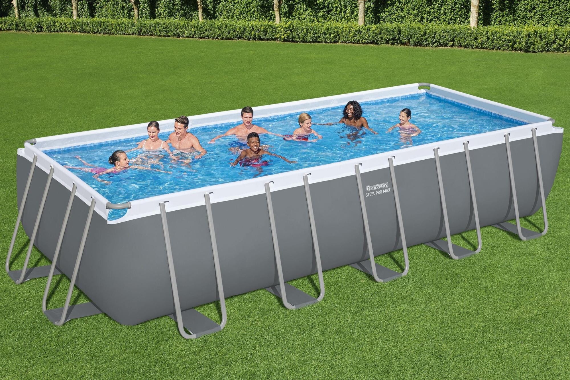 Piscine fuori terra Piscina base struttura e liner Steel Pro Max - 640x274x132 cm Bestway 2