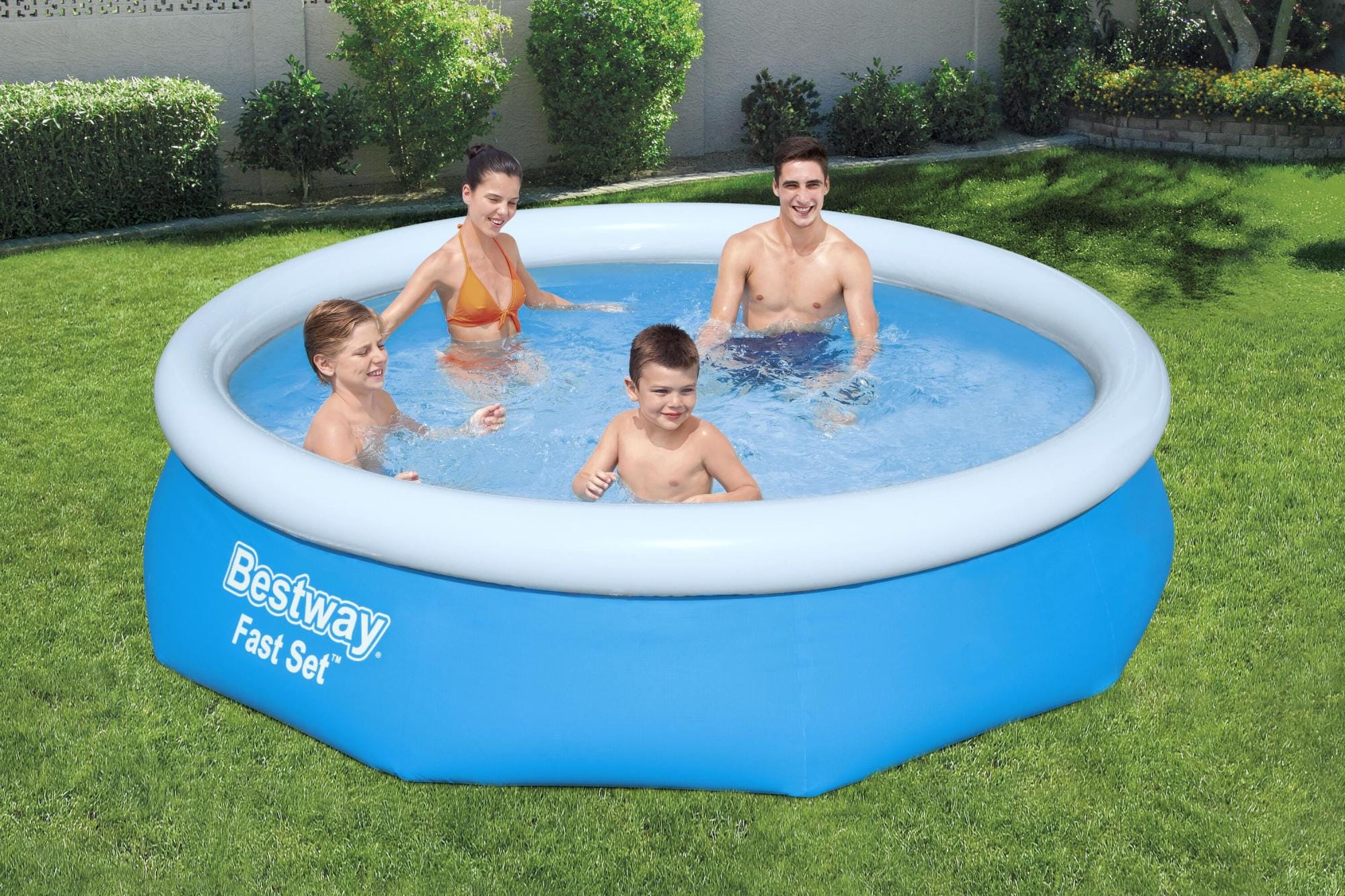 Piscine fuori terra Set piscina gonfiabile Fast Set da 305x76 cm Bestway 1