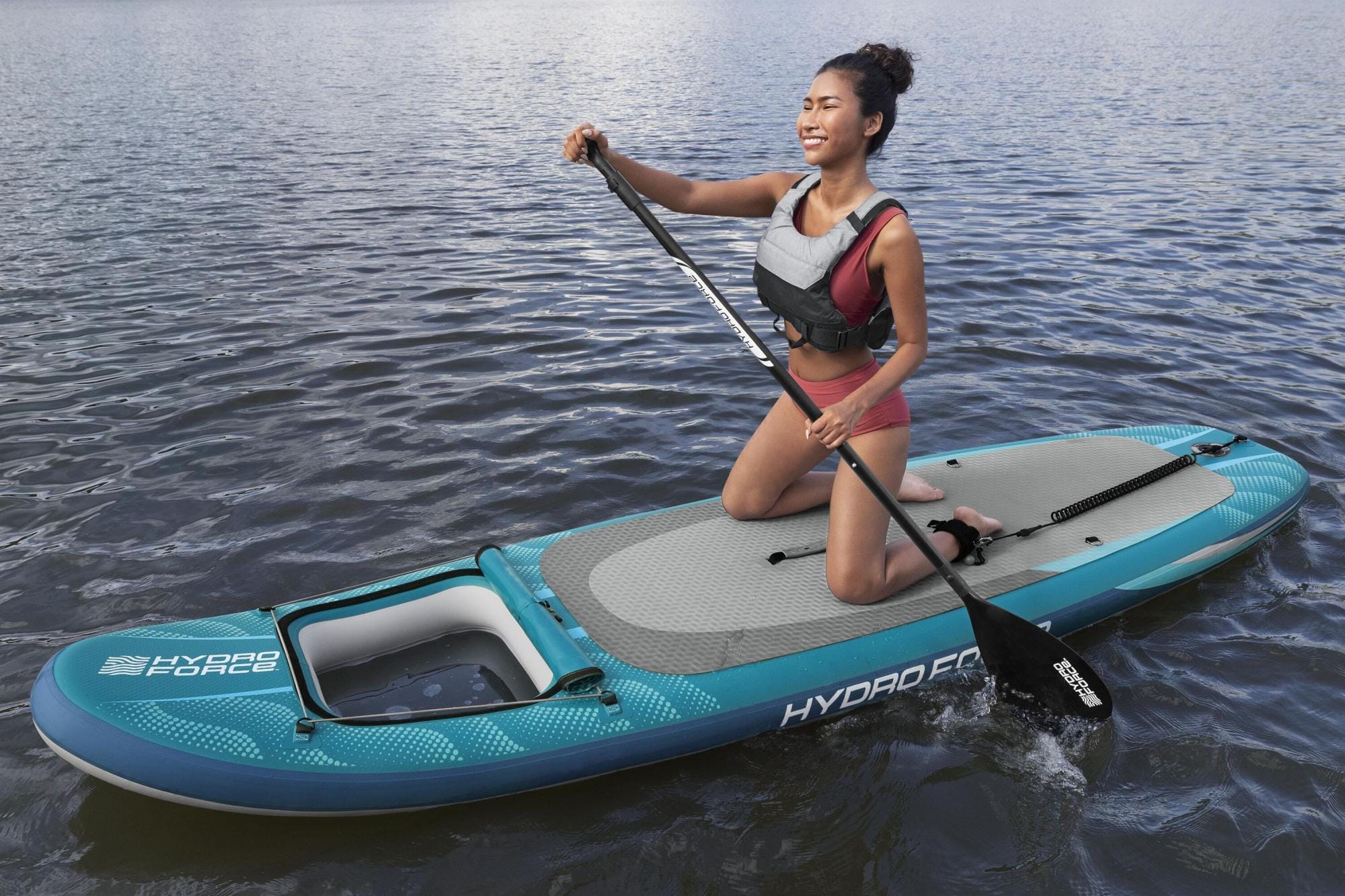 Sport Acquatici Tavola da SUP Aqua Drifter™ View con finestra incorporata Bestway 2