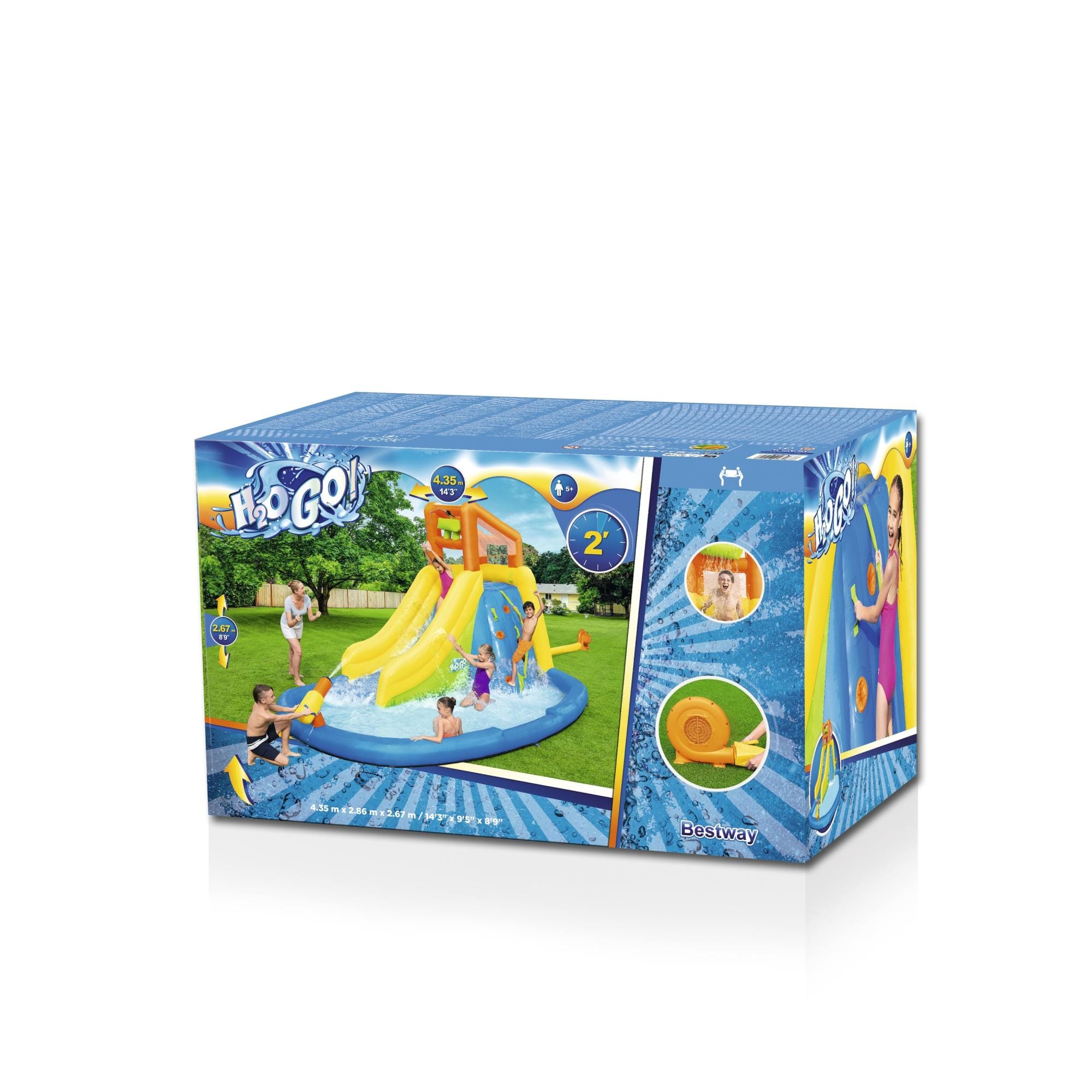 Giochi gonfiabili per bambini Parco acquatico gonfiabile Mount Splashmore Bestway 13