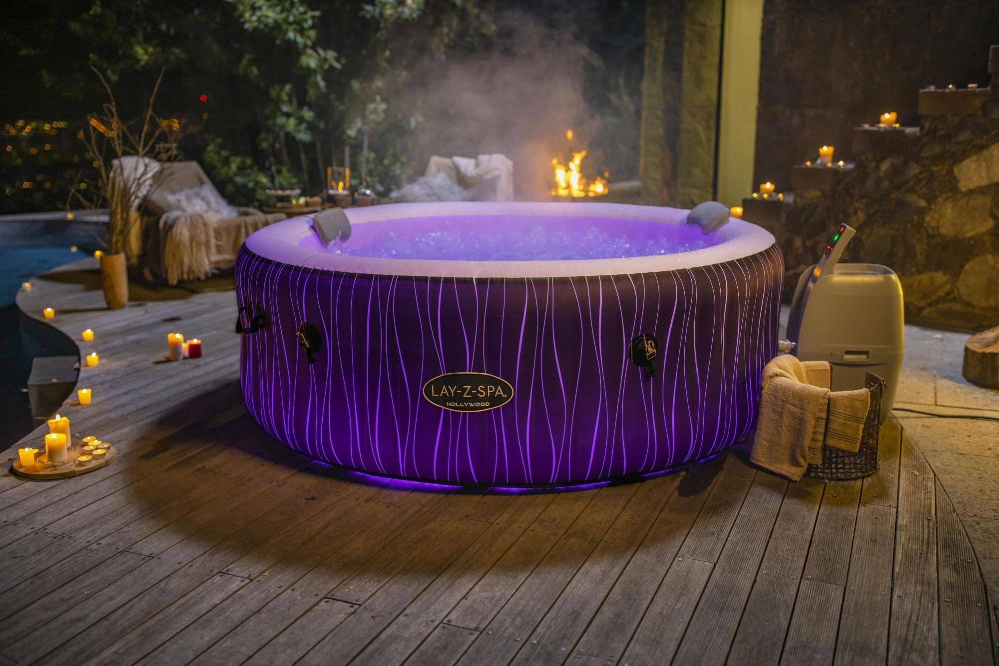 Idromassaggi gonfiabili Lay-Z-Spa Idromassaggio gonfiabile Lay-Z-Spa Hollywood AirJet 4-6 persone Bestway 3