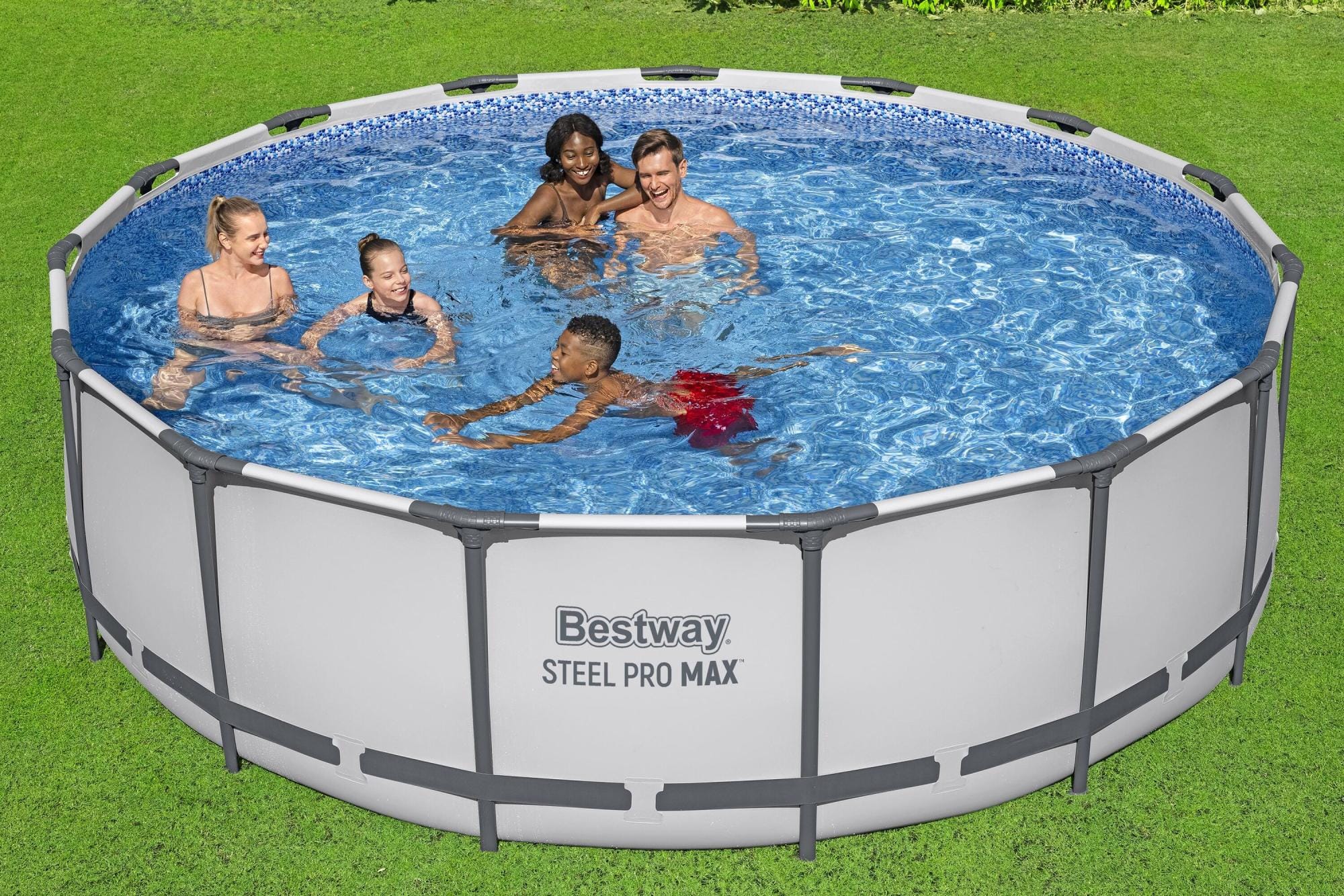 Piscine fuori terra Piscina base struttura e liner Steel Pro MAX - 457x122 cm Bestway 2