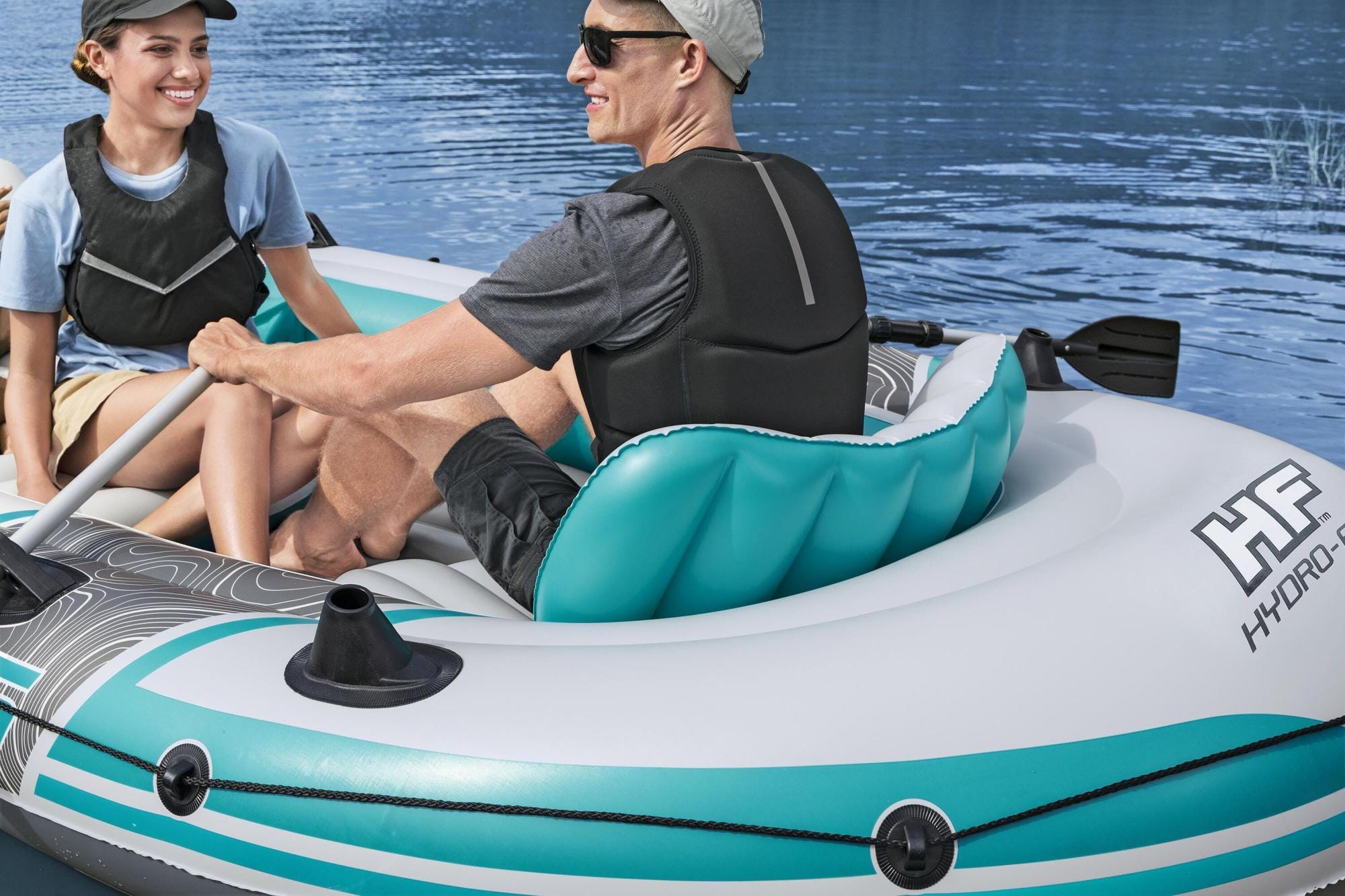 Sport Acquatici Gommone gonfiabile Adventure Elite, 5 posti da 364x166 cm Bestway 3