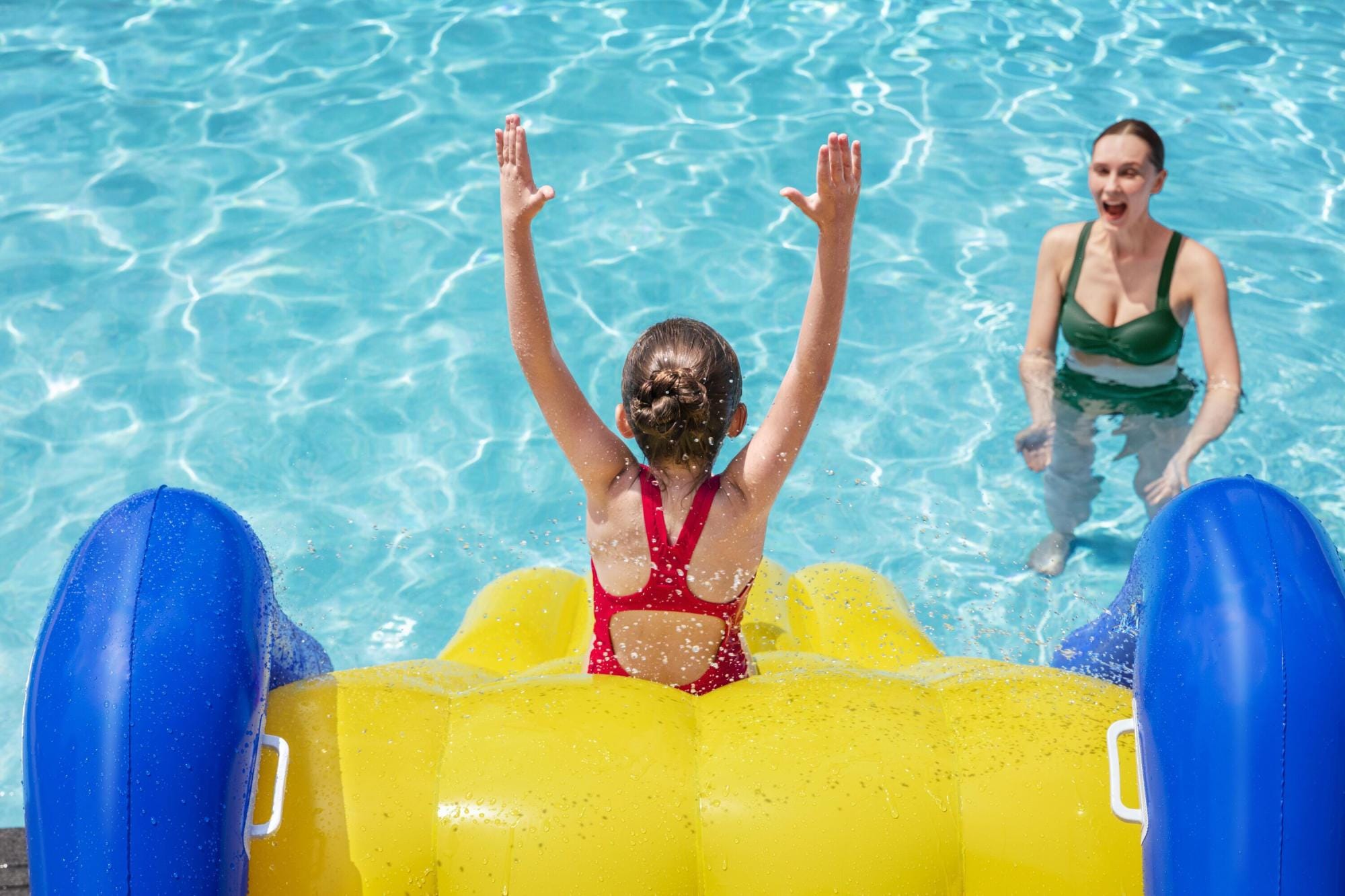 Giochi gonfiabili per bambini Scivolo gonfiabile per piscina Bestway 3