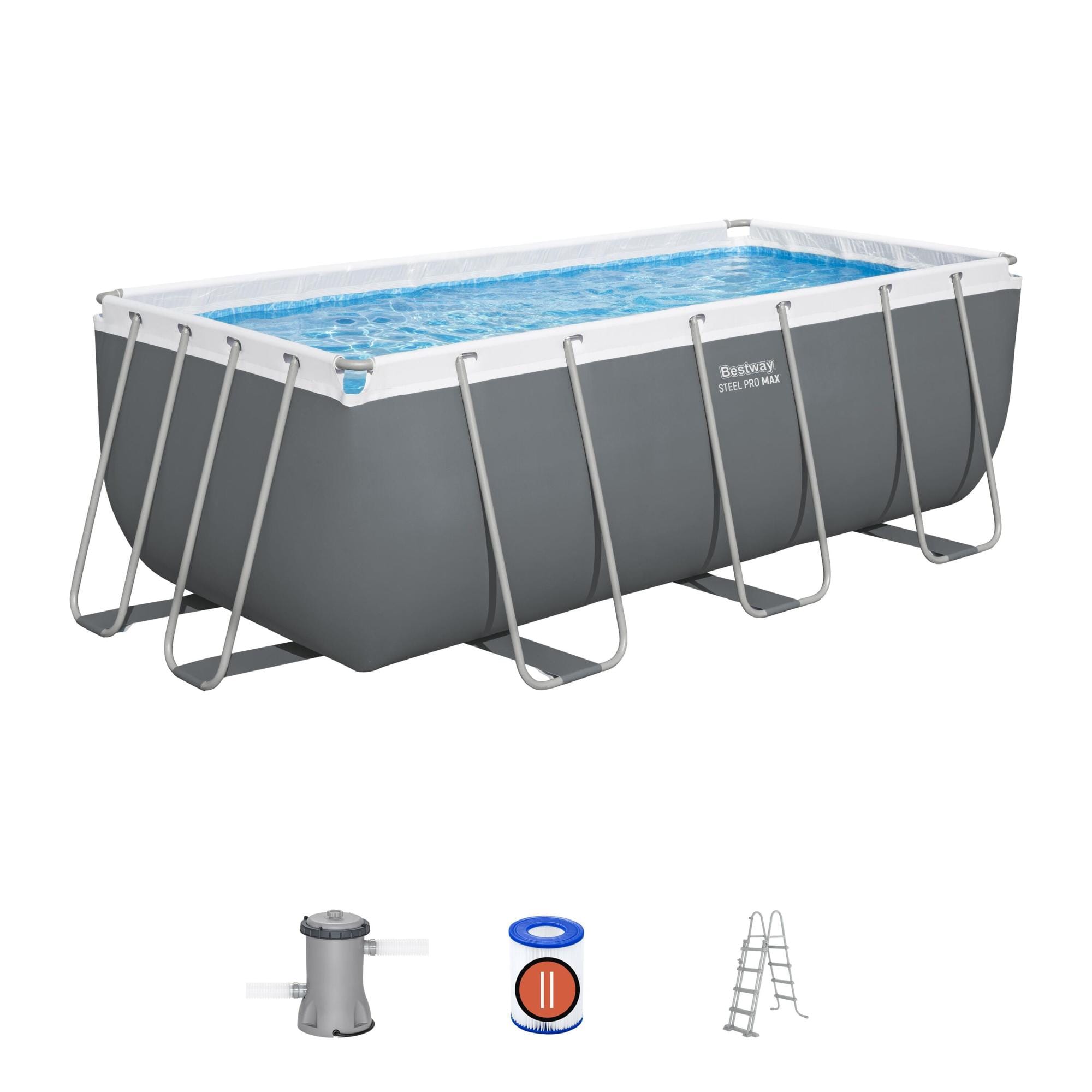 Piscine fuori terra Set piscina fuori terra Steel Pro Max - 412x201x122 cm Bestway 1