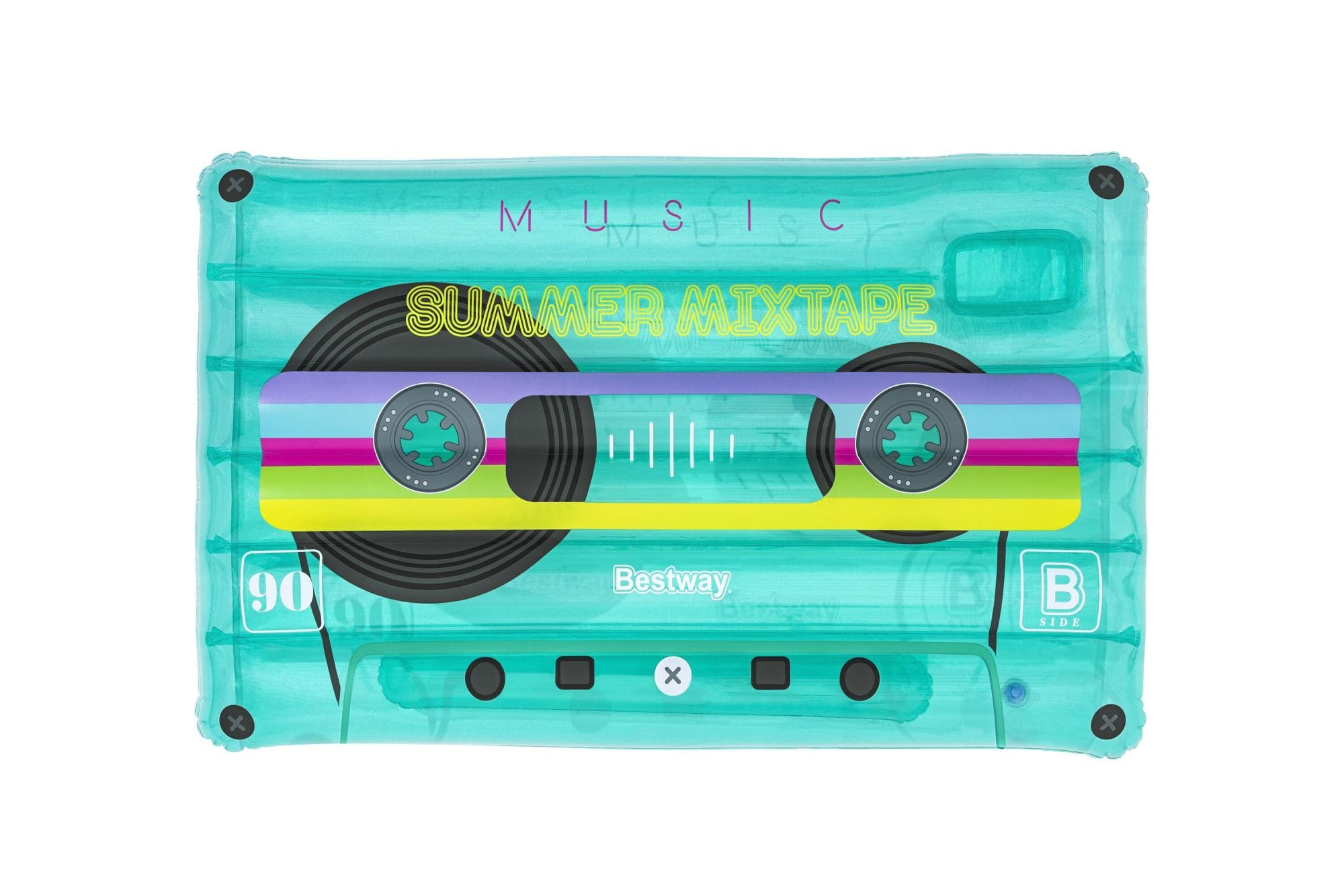Gonfiabili mare per adulti Materassino gonfiabile Musicassetta Retrò Bestway 9