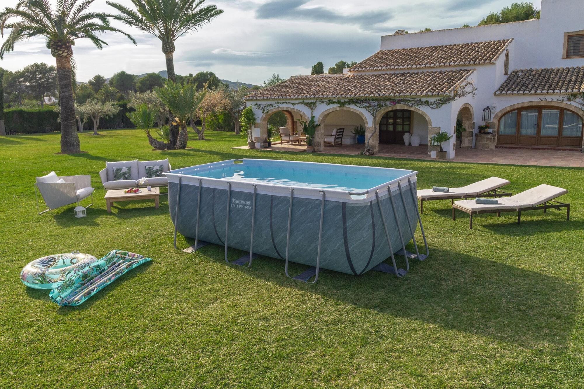 Piscine fuori terra Set piscina fuori terra Steel pro Max 412x201x122 cm Bestway 3