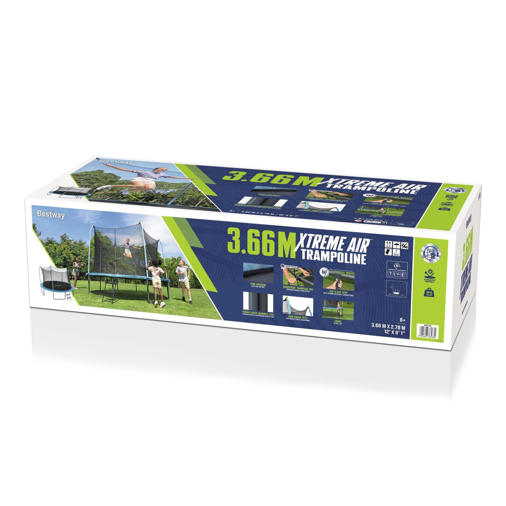 Trampolini Tappeto elastico Xtreme Air da 366 cm Bestway 9