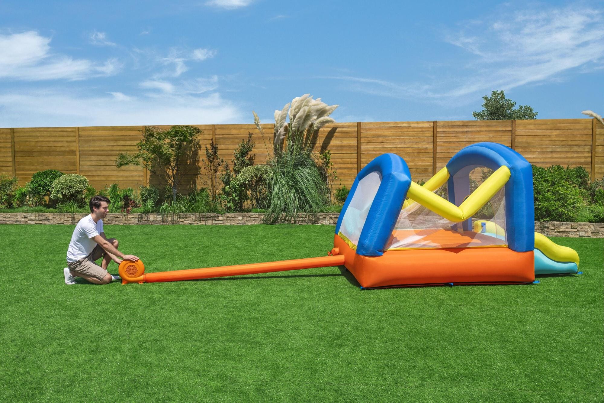 Giochi gonfiabili per bambini Castello gonfiabile Leap & Play Bestway 8