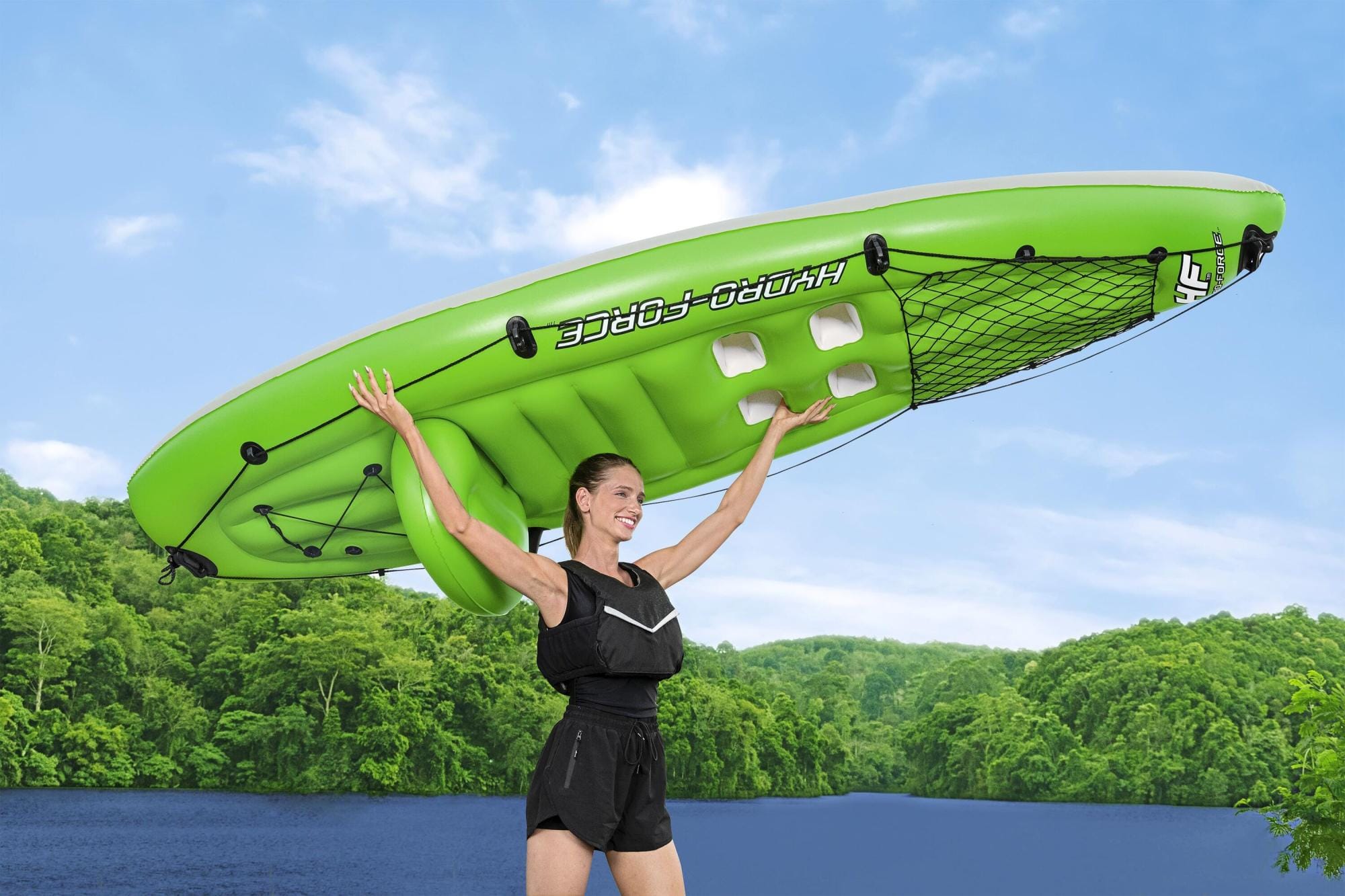 Sport Acquatici Kayak gonfiabile da pesca Koracle da 285x92 cm Bestway 3
