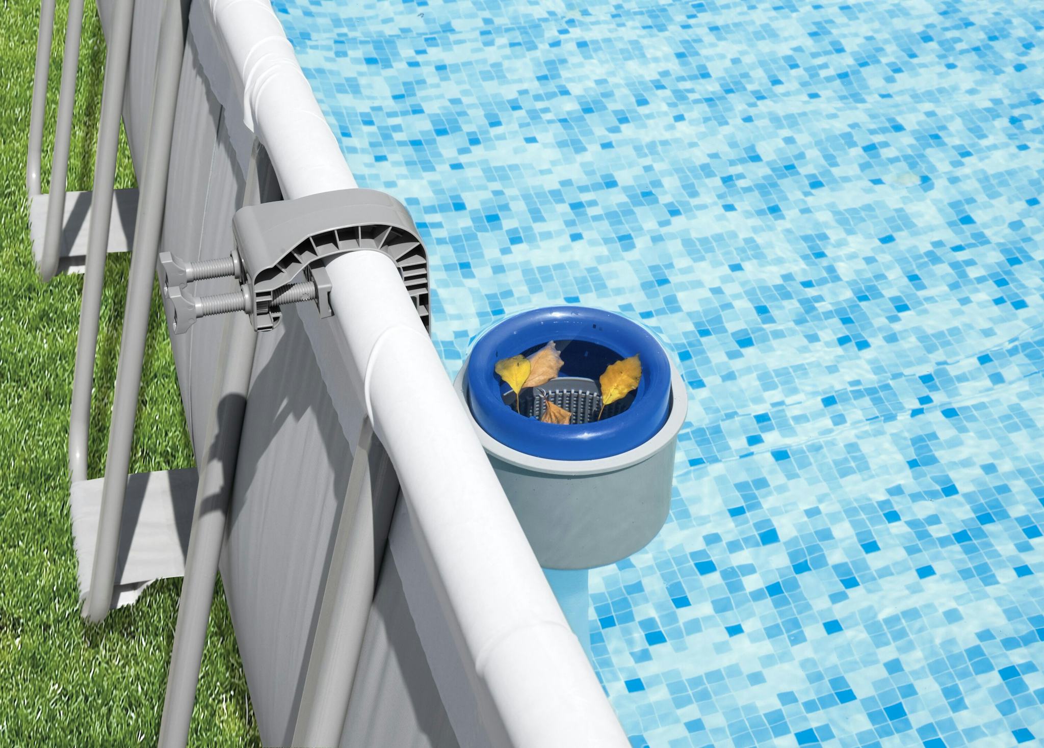 Accessori Piscine e Spa Skimmer da parete per piscine da 457 cm grigio Bestway 4