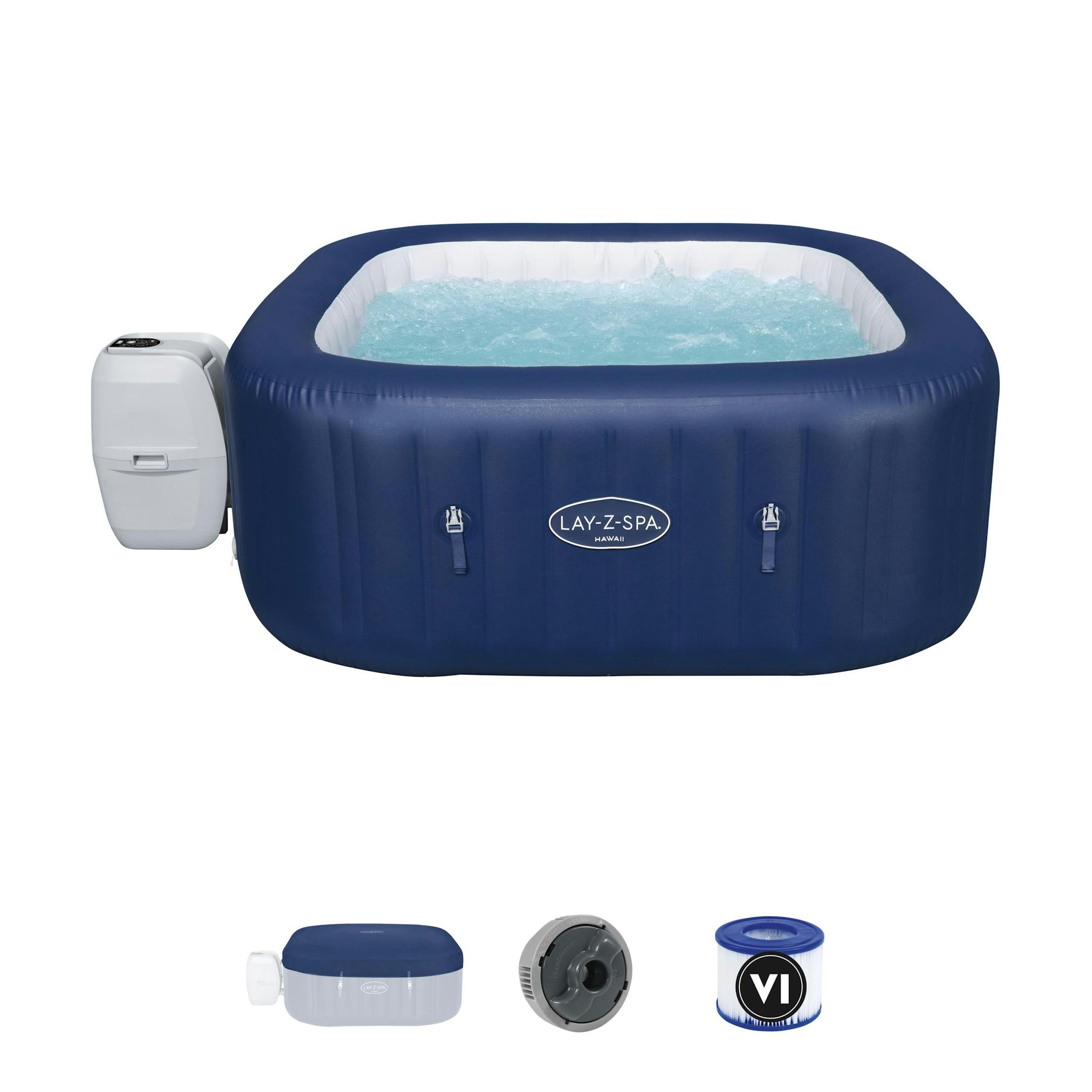 Idromassaggi gonfiabili Lay-Z-Spa Idromassaggio gonfiabile Lay-Z-Spa Hawaii AirJet 4-6 persone con app Bestway 8