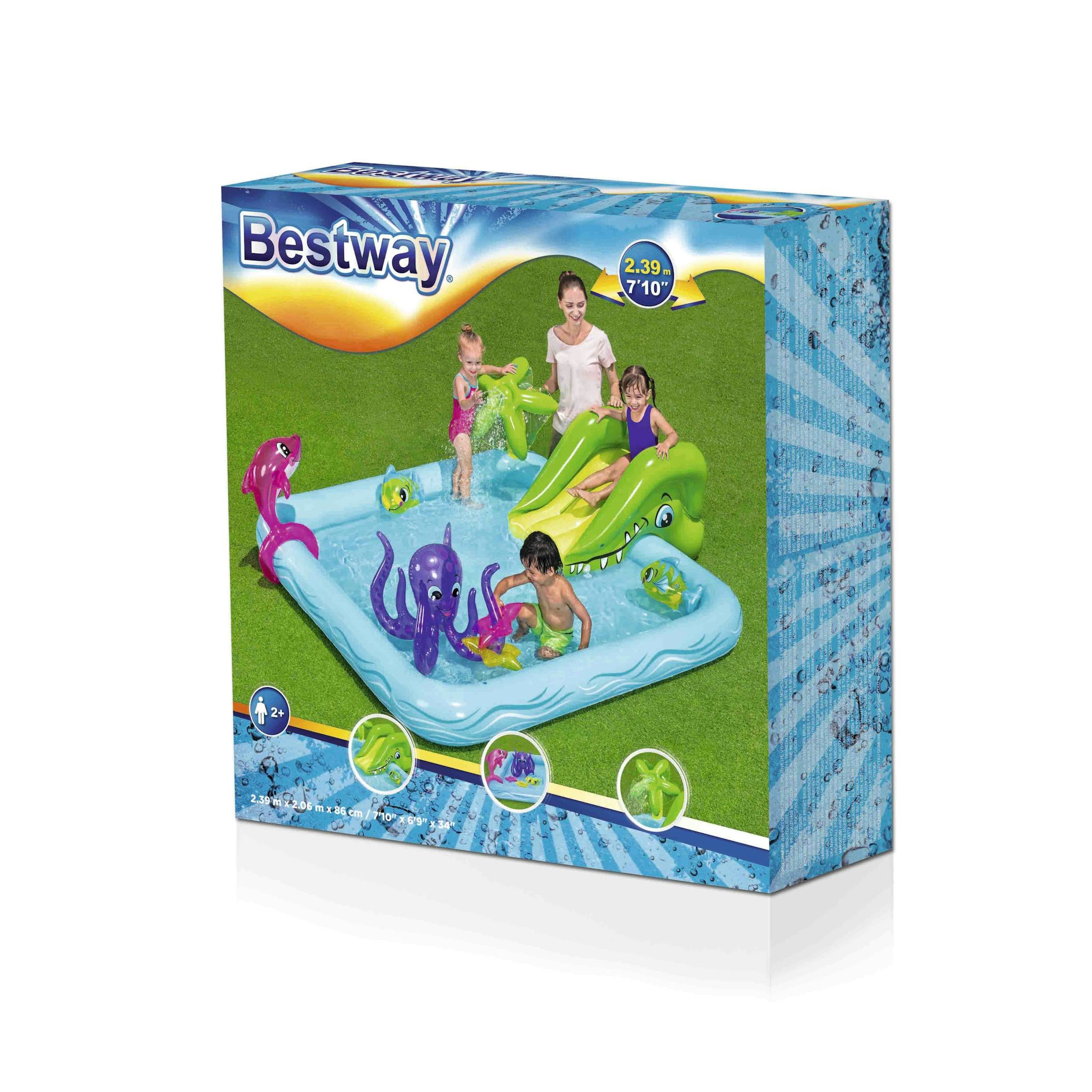 Giochi gonfiabili per bambini Playcenter gonfiabile Acquario Fantastico Bestway 7