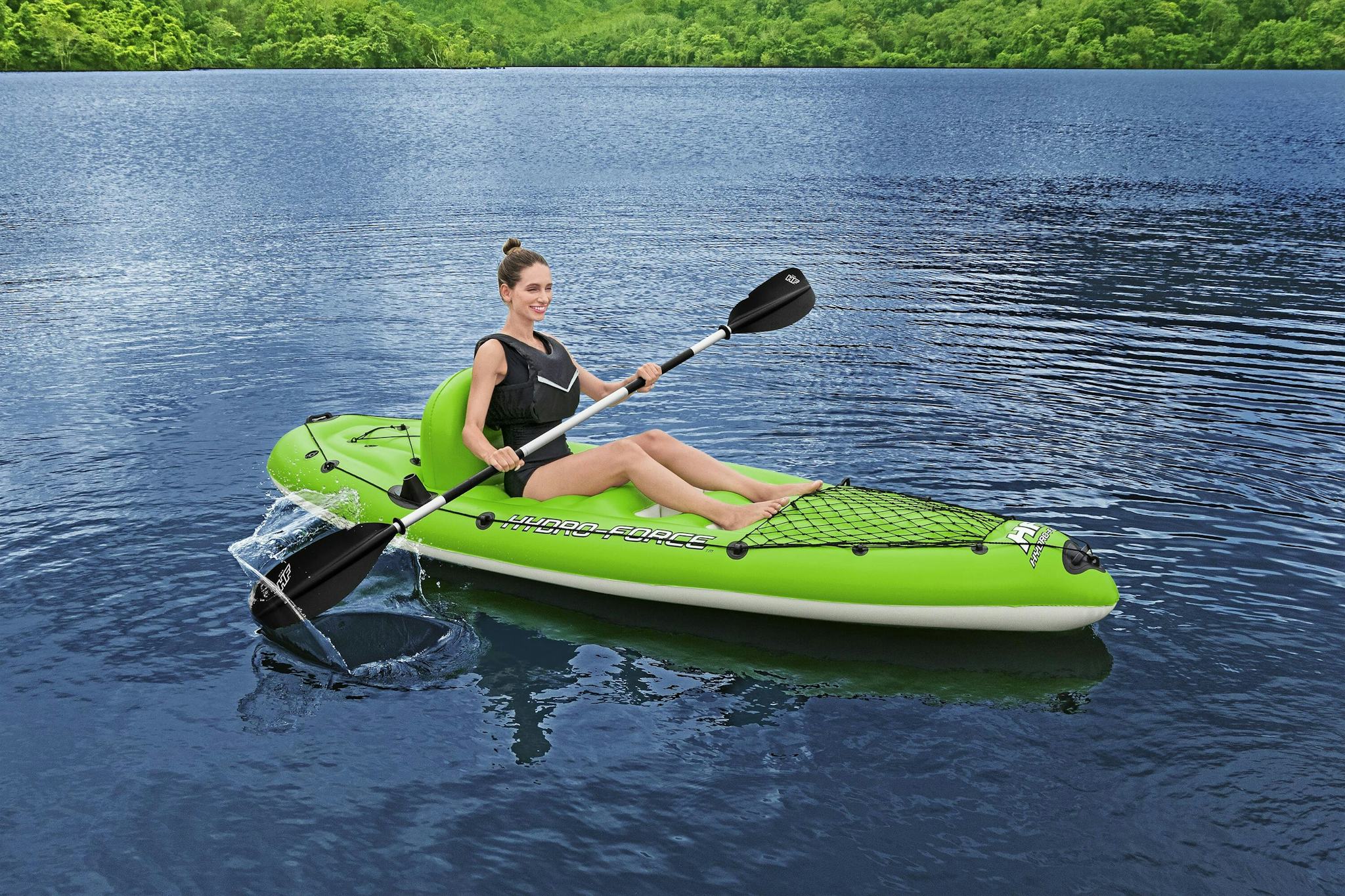 Sport Acquatici Kayak gonfiabile da pesca Koracle da 285x92 cm Bestway 2