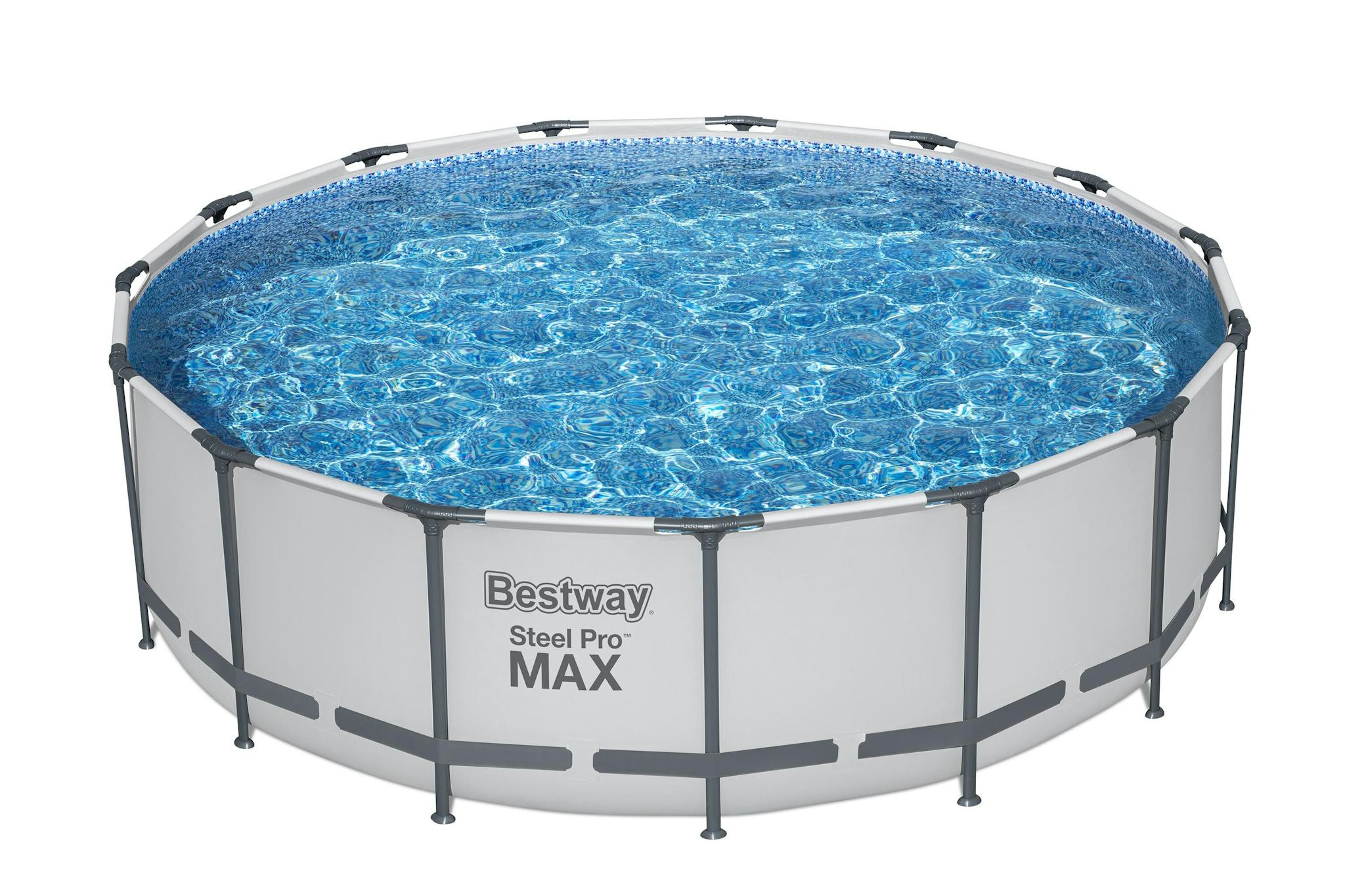 Piscine fuori terra Set piscina fuori terra rotonda Steel Pro MAX da 457x122 cm Bestway 2
