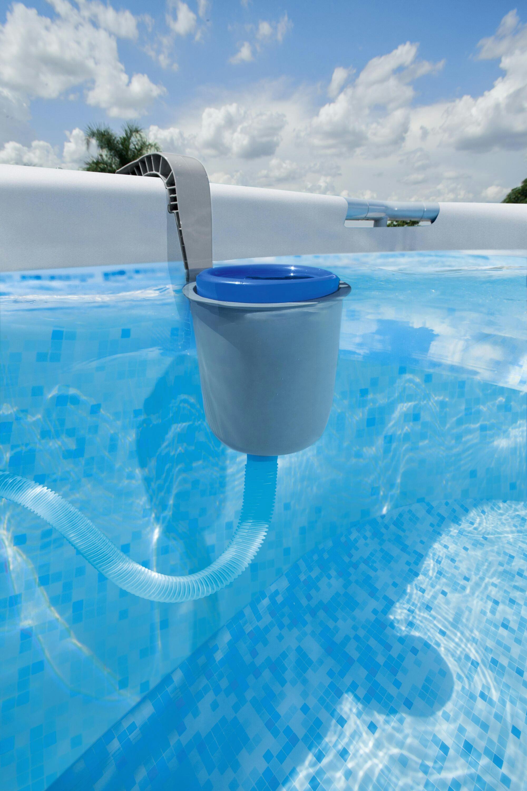 Accessori Piscine e Spa Skimmer da parete per piscine da 457 cm grigio Bestway 3