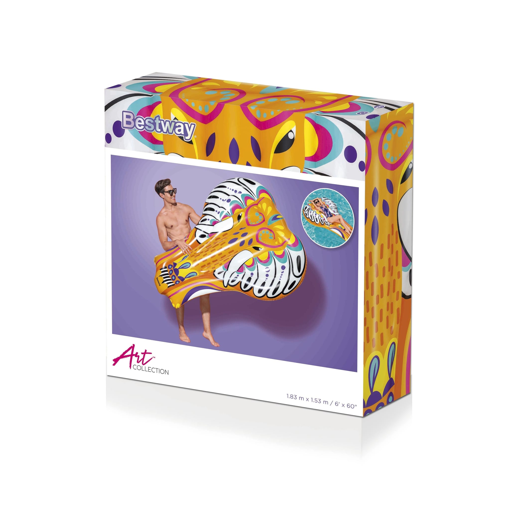 Gonfiabili mare per adulti Isola gonfiabile Flirty Fiesta Bestway 8