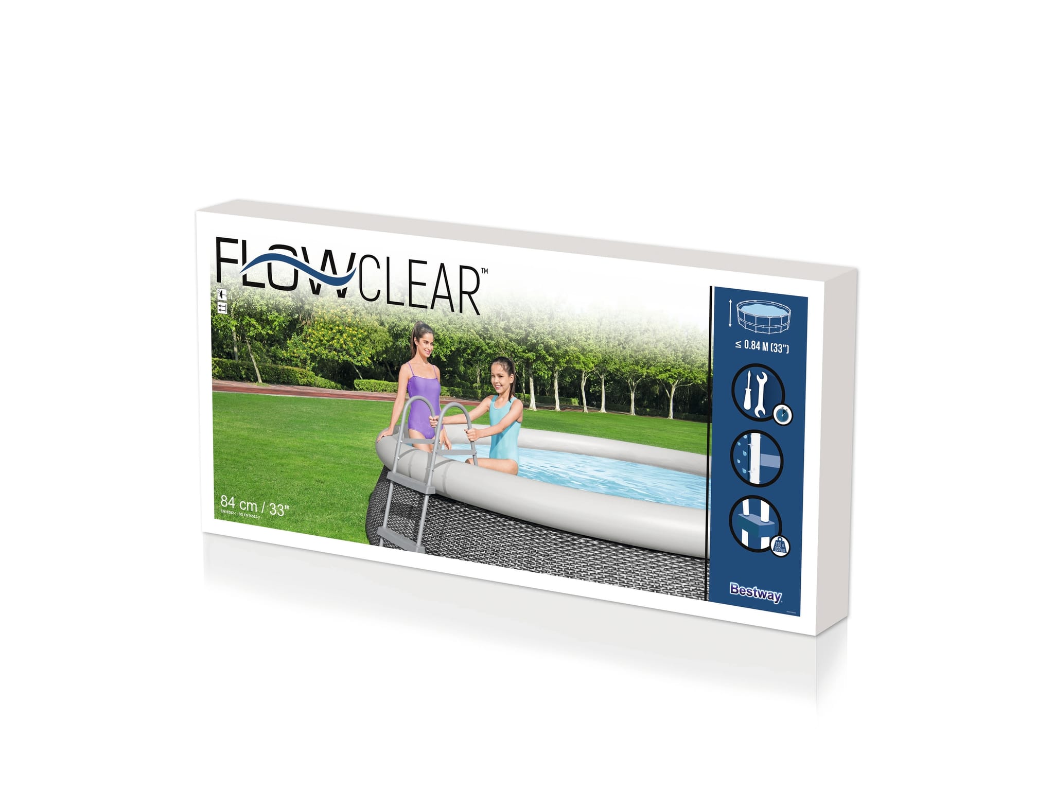 Accessori Piscine e Spa Scaletta per piscina fuori terra da 84 cm Bestway 5