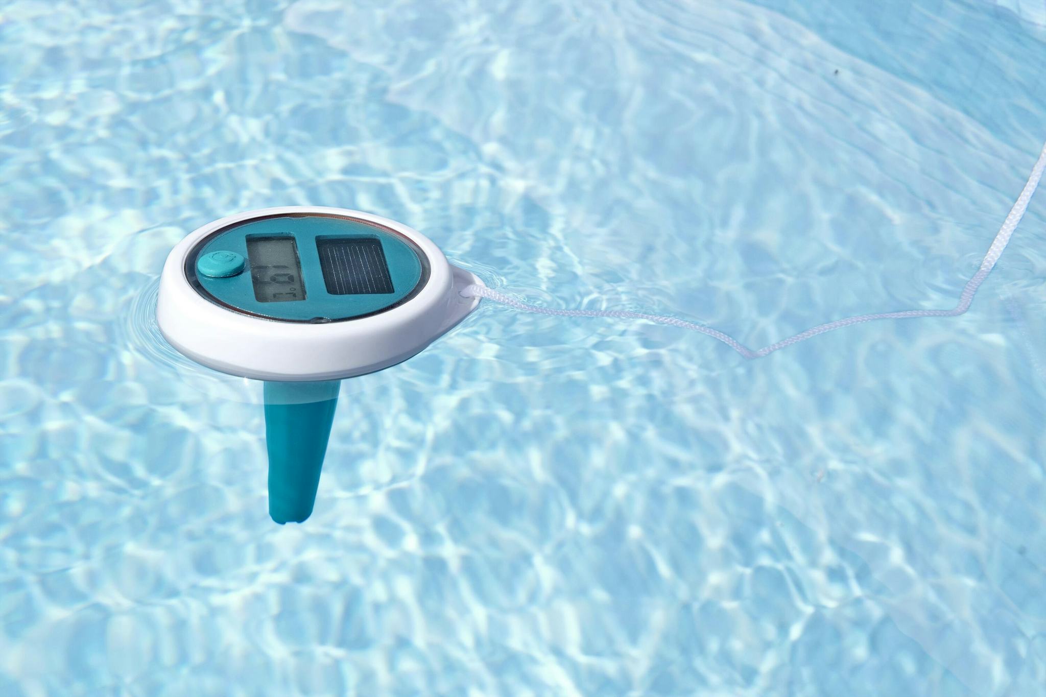 Trattamento chimico dell'acqua Termometro digitale galleggiante per piscina Bestway 2