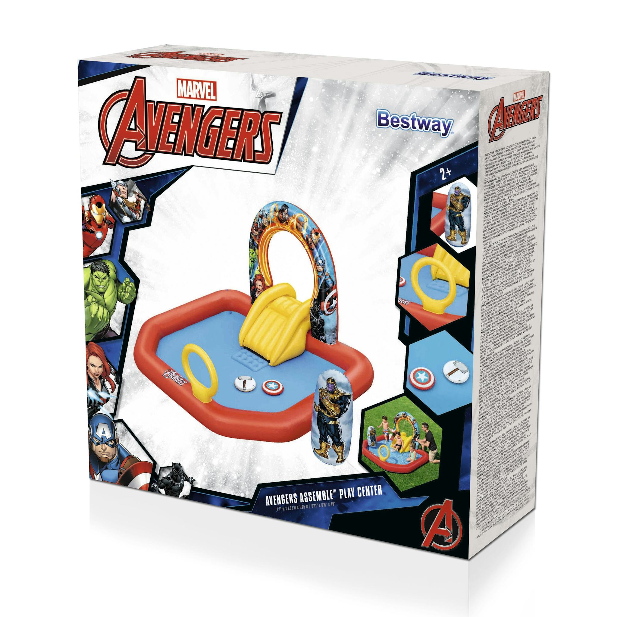 Giochi gonfiabili per bambini Playcenter gonfiabile Avengers Bestway 6