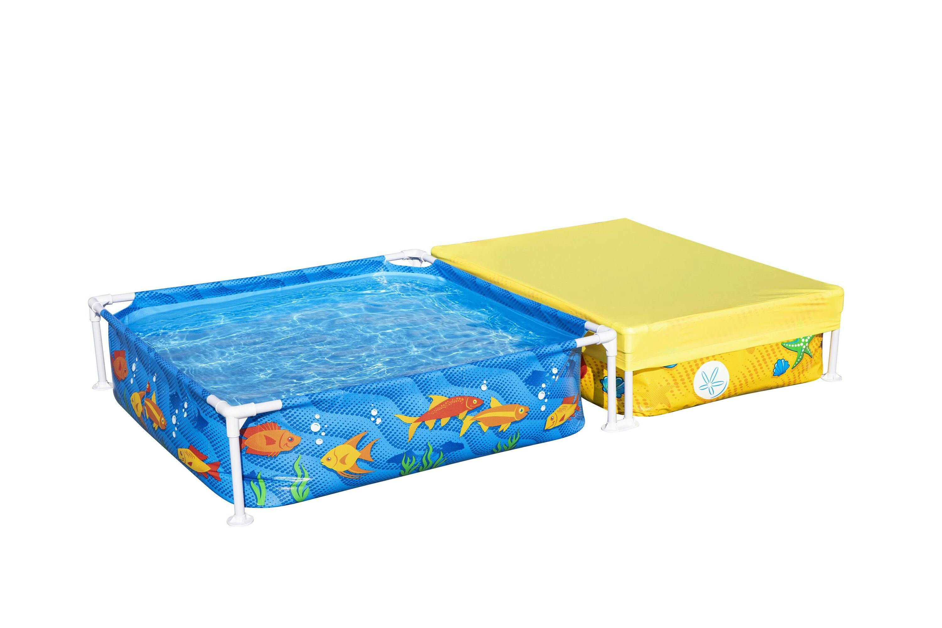 Giochi gonfiabili per bambini Piscina gioco e box sabbia per bambini da 213x122x30.5 cm Bestway 1