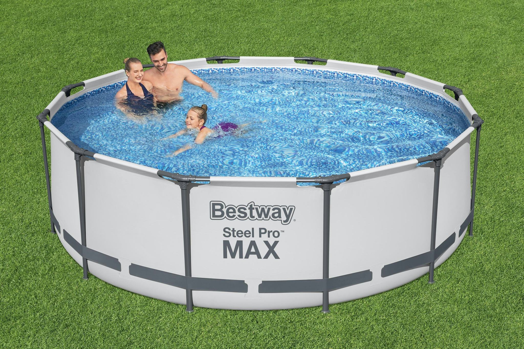 Piscine fuori terra Set piscina fuori terra rotonda Steel Pro MAX da 366x100 cm Bestway 3