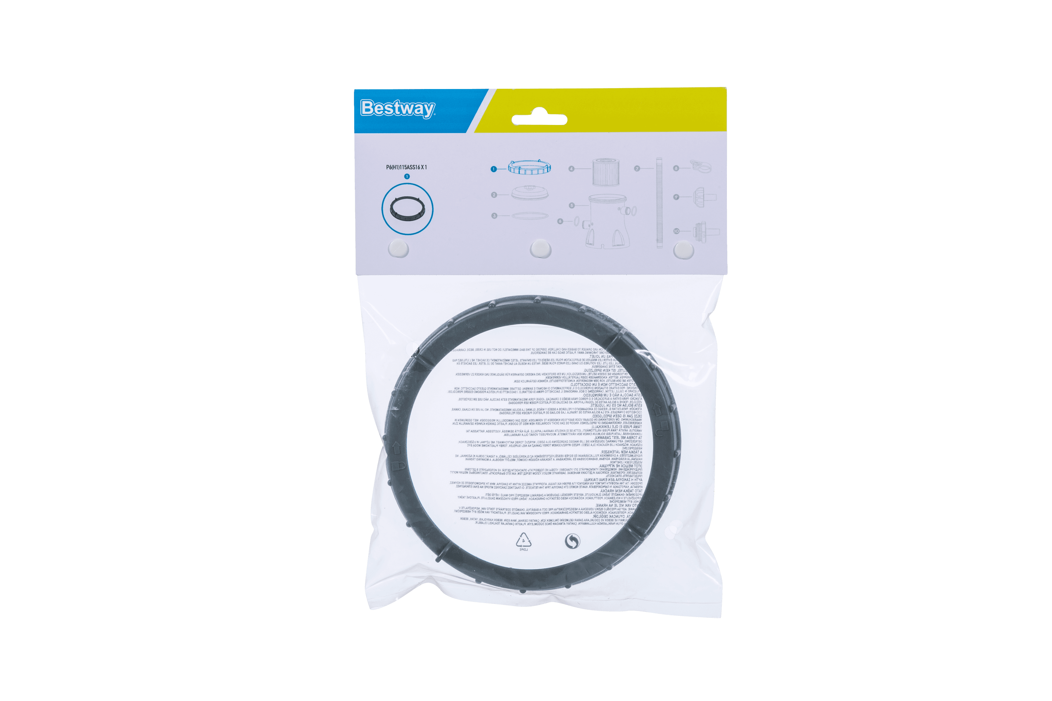 Ricambi Piscine e Spa Anello per pompa filtro a sabbia da 3028 l/h Bestway 1