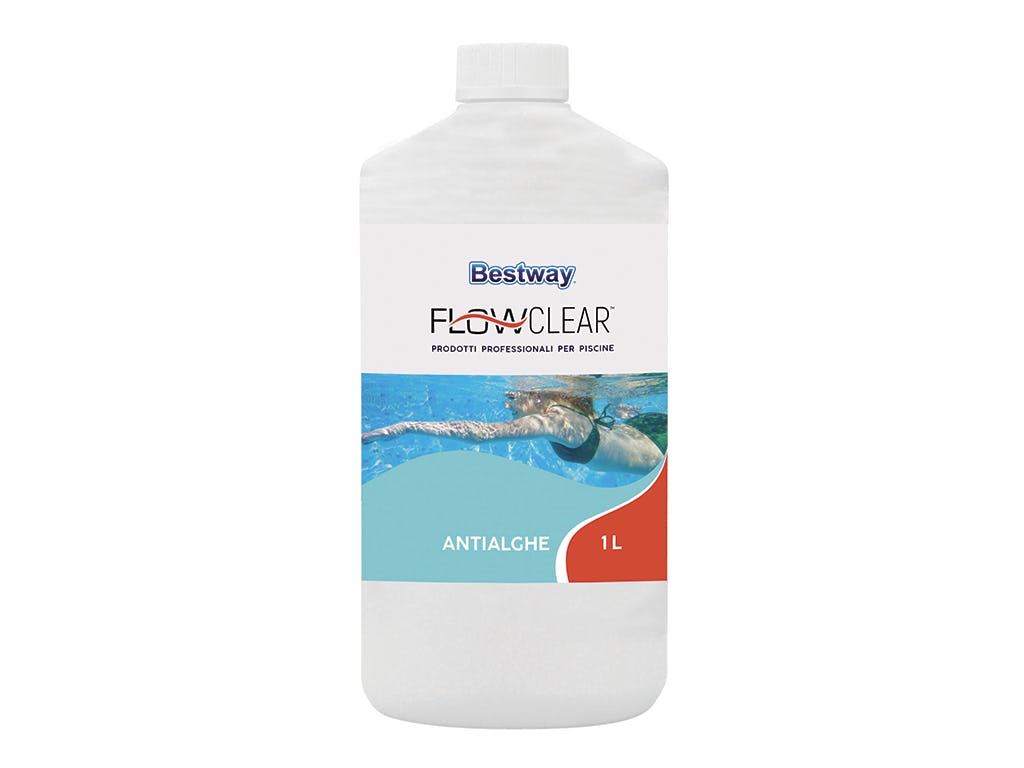 Trattamento chimico dell'acqua Antialghe da 1 litro per trattamento acqua piscina Bestway 1
