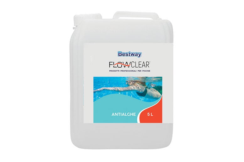 Trattamento chimico dell'acqua Antialghe da 5 litri per trattamento acqua piscina Bestway 1