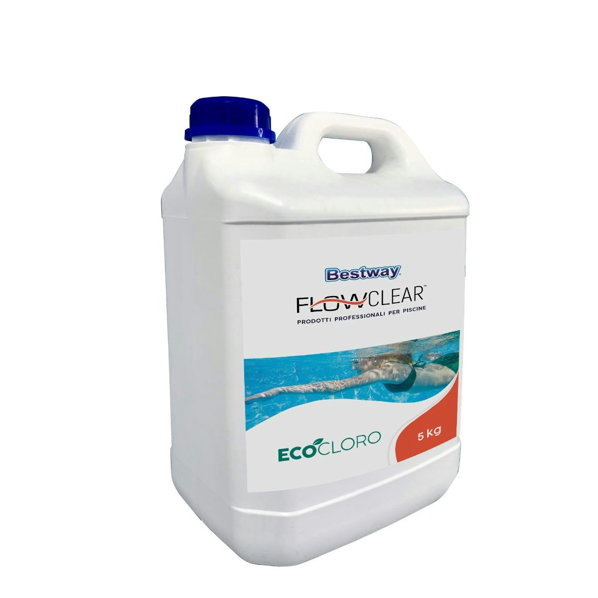 Trattamento chimico dell'acqua Eco-cloro da 5 kg Bestway 1