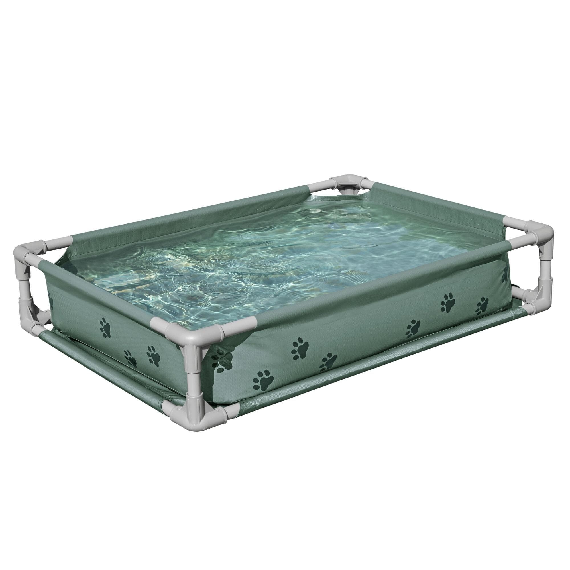 Giochi & divertimento Piscina per Cani e Cuccia Rialzata 2 in 1 Fetchin' Fun™ Bestway 1