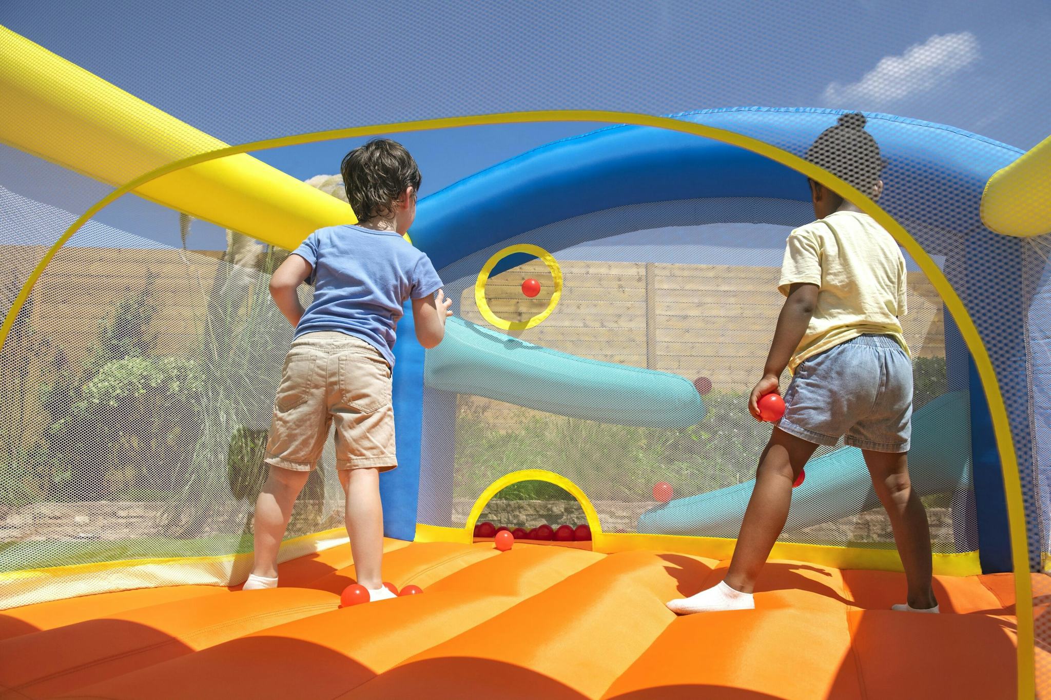 Giochi gonfiabili per bambini Castello gonfiabile Leap & Play Bestway 9