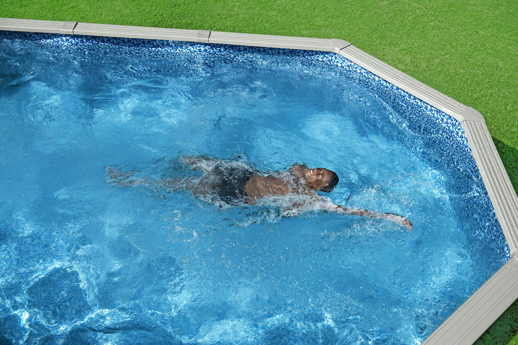Piscine fuori terra Set piscina fuori terra ovale Hydrium da 610x366x122 cm Bestway 7