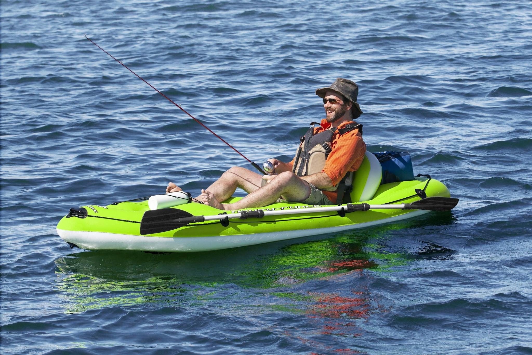 Sport Acquatici Kayak gonfiabile da pesca Koracle Bestway 4