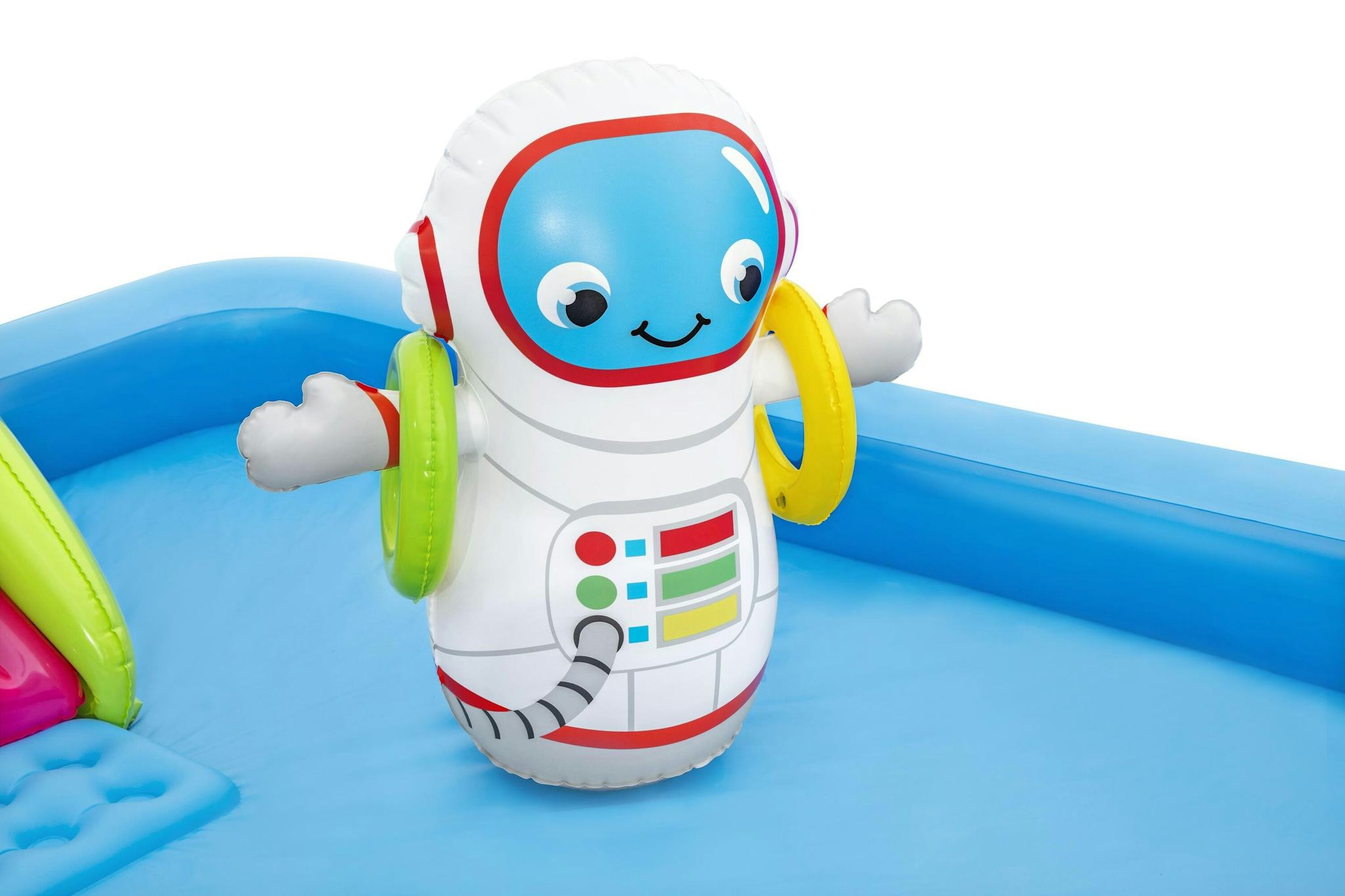 Giochi gonfiabili per bambini Playcenter gonfiabile Piccoli Astronauti con scivolo Bestway 6