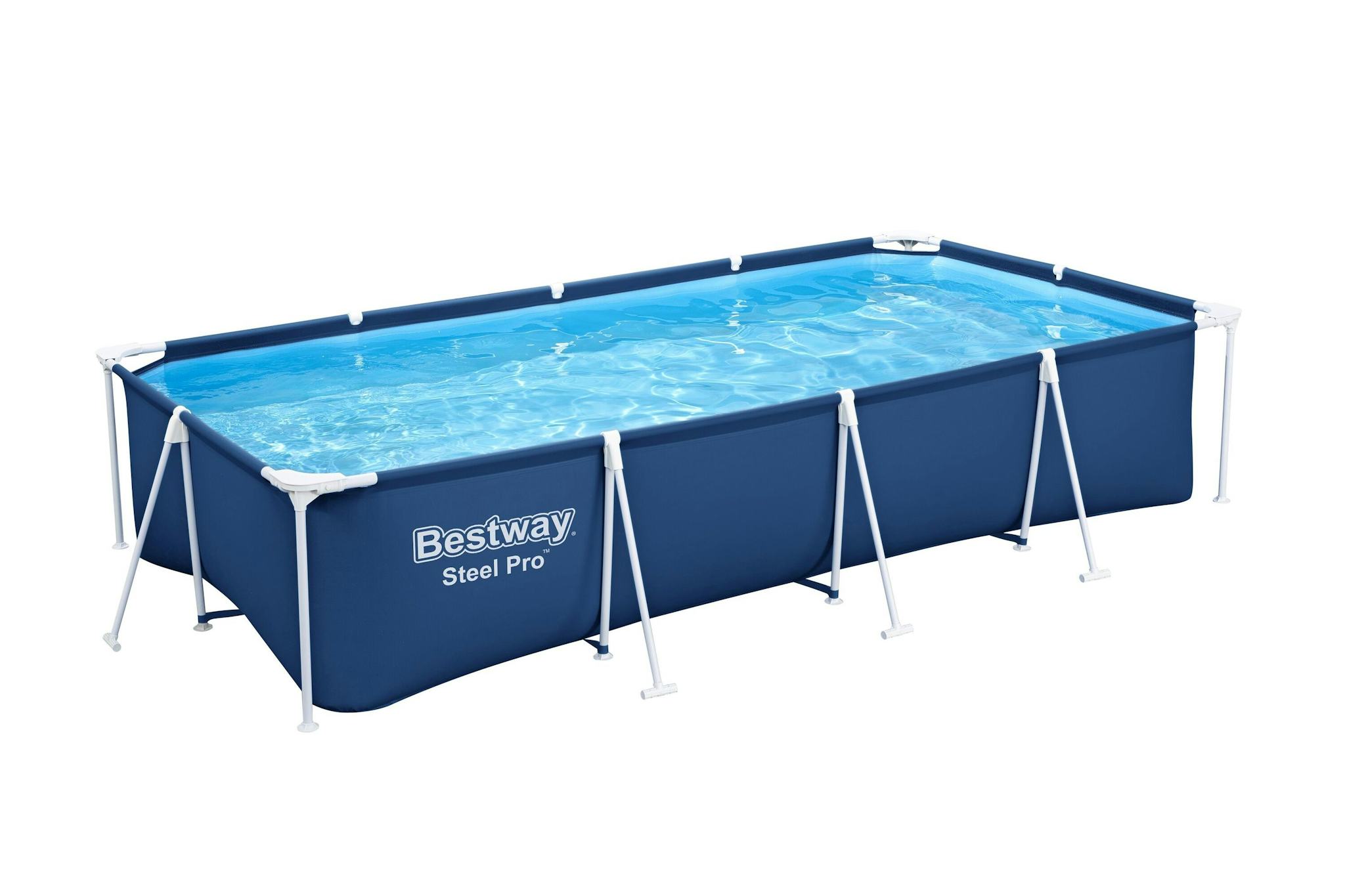 Piscine fuori terra Set piscina fuori terra rettangolare Steel Pro da 400x211x81 cm Bestway 2