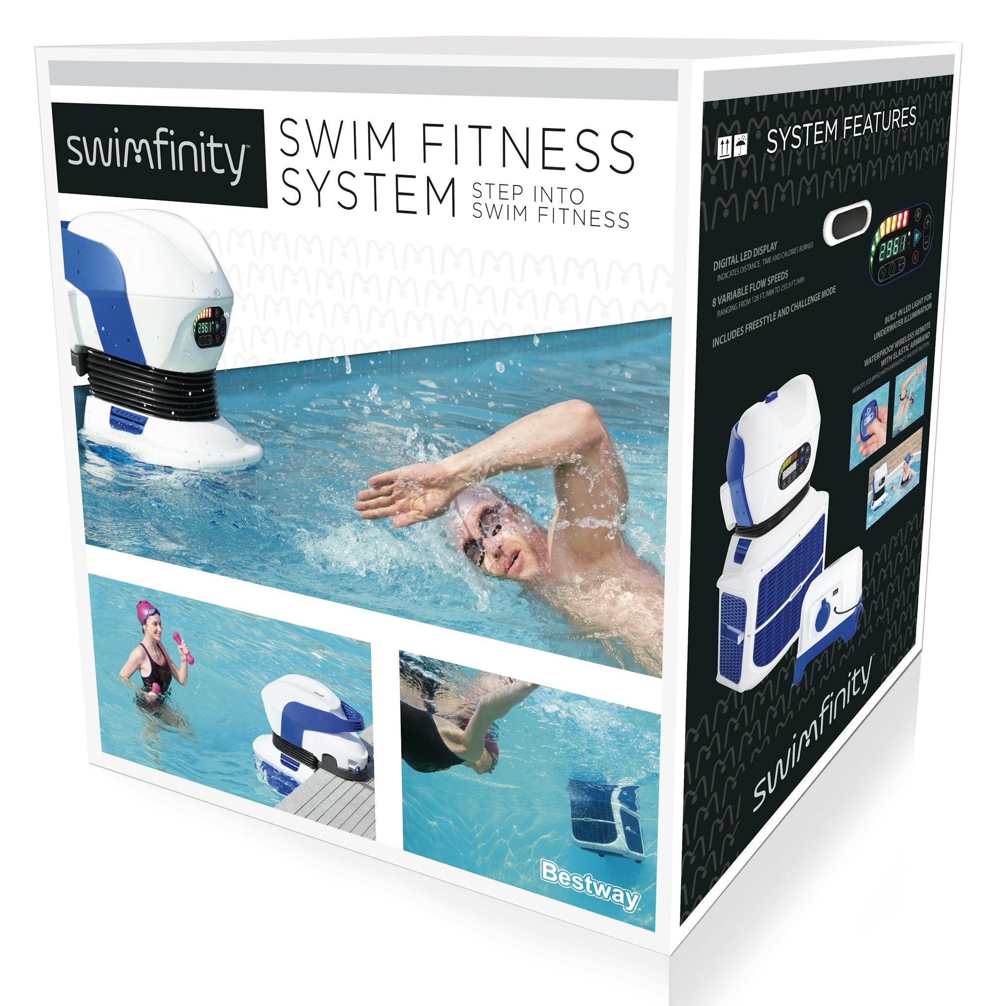 Accessori Piscine e Spa Nuoto controcorrente per piscina Swimfinity Bestway 10