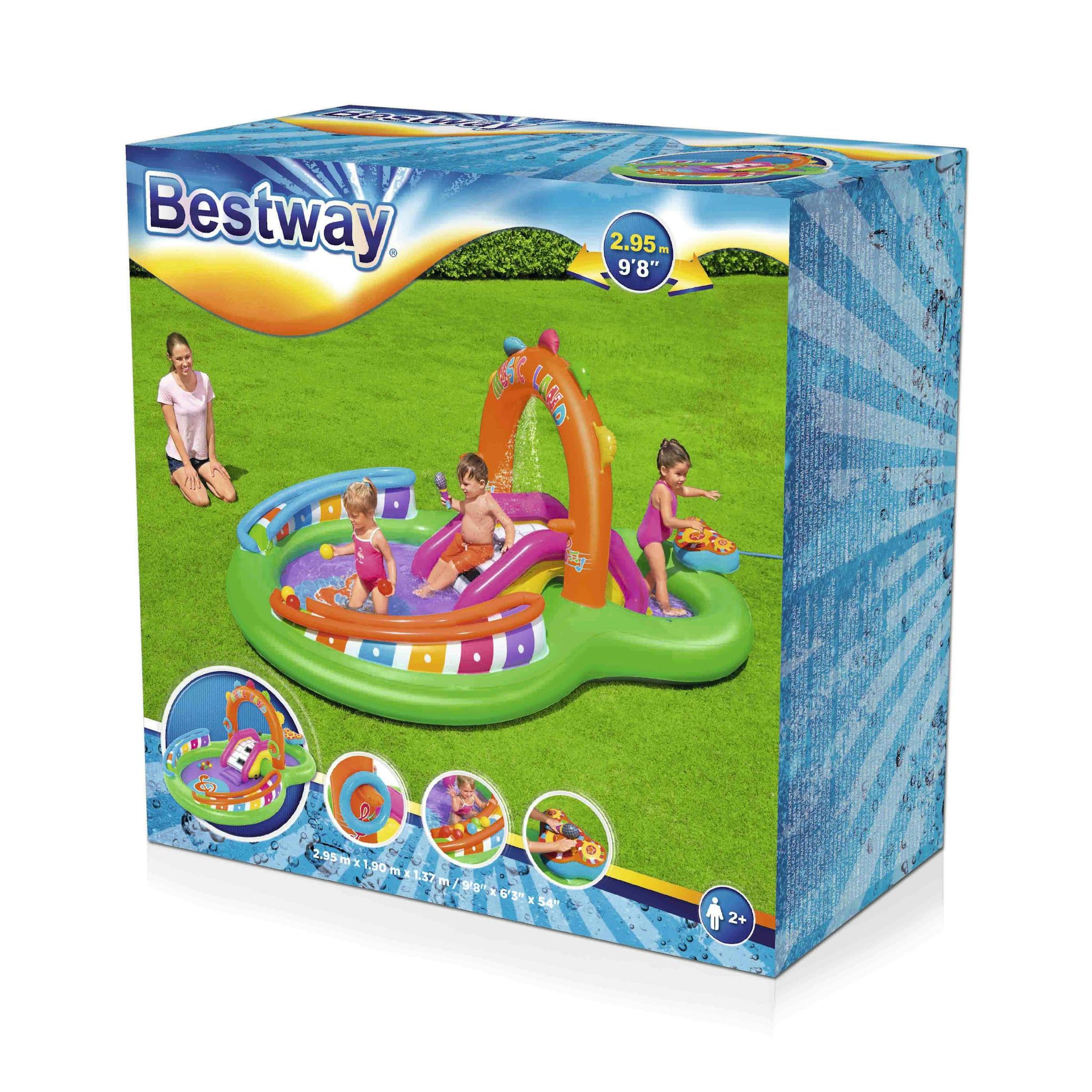 Giochi gonfiabili per bambini Playcenter gonfiabile Sing & Splash Bestway 14