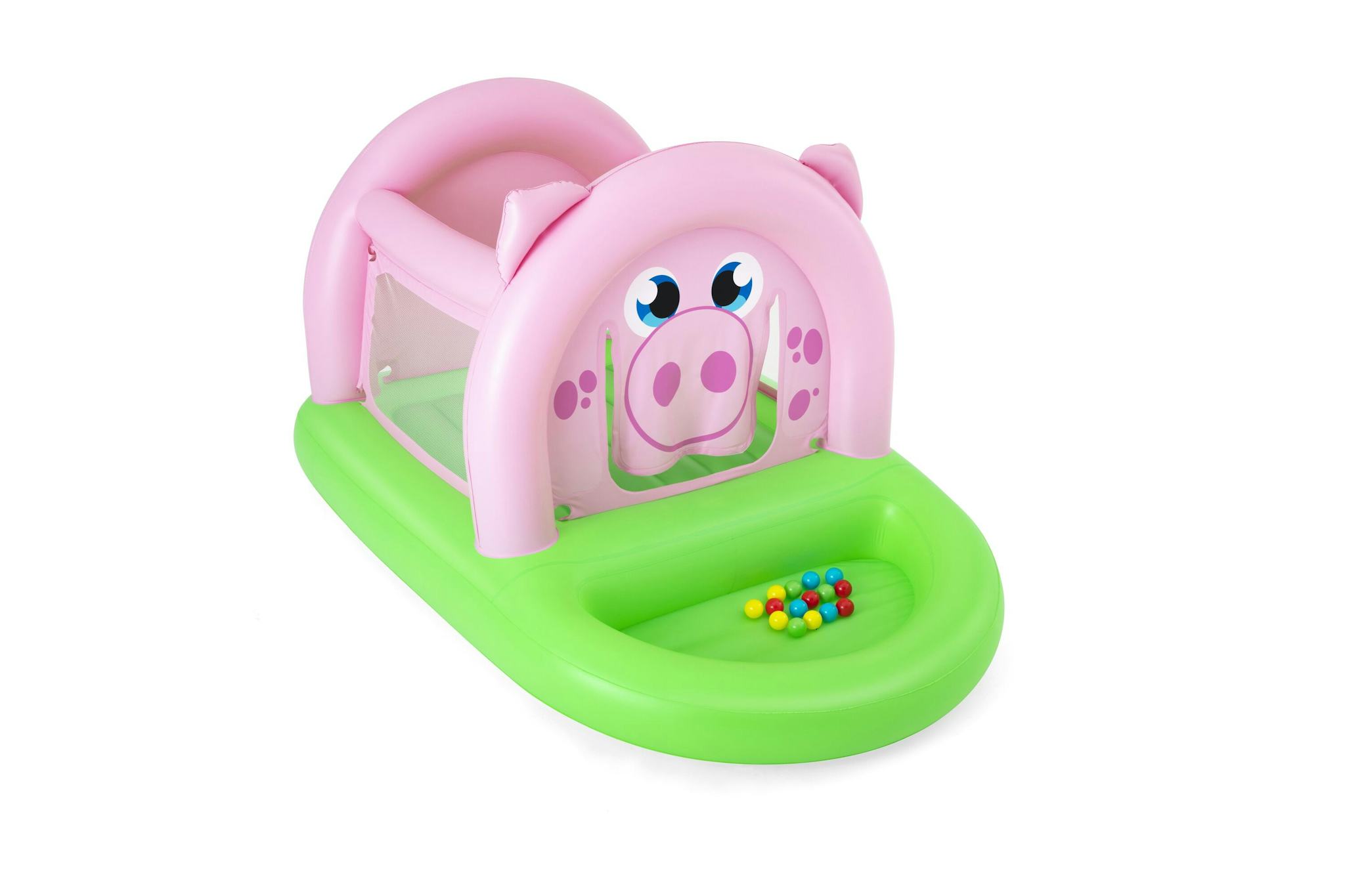 Giochi gonfiabili per bambini Salterello gonfiabile Pink Pig Bestway 19