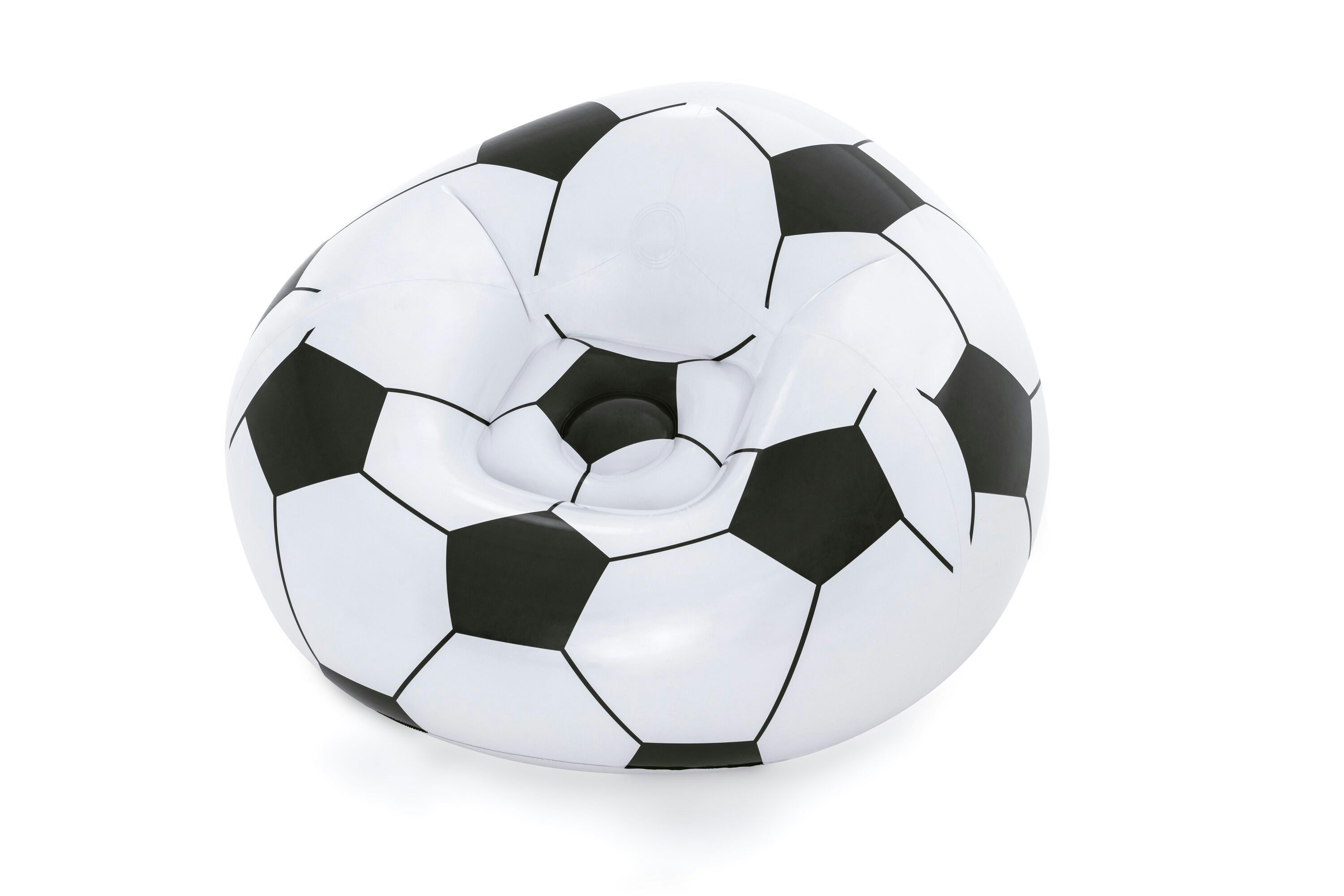 Giochi gonfiabili per bambini Poltrona pouf gonfiabile pallone da calcio Bestway 1