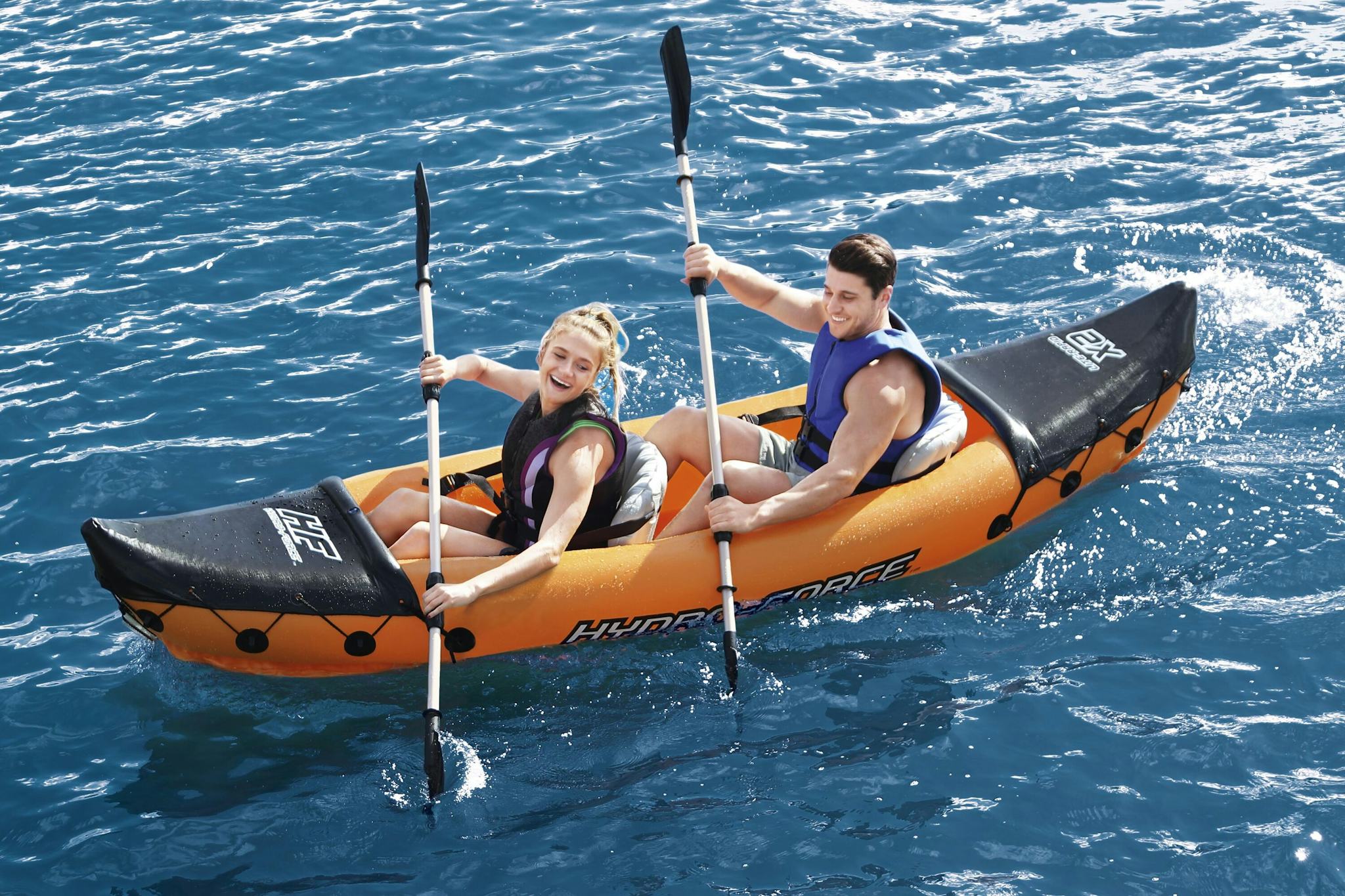 Sport Acquatici Kayak gonfiabile Lite-Rapid, 2 posti da 321x88 cm Bestway 2